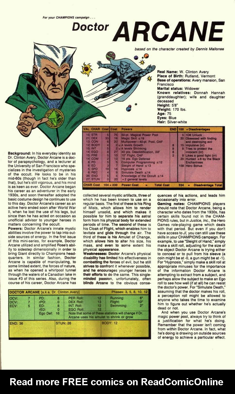 Read online Champions (1986) comic -  Issue #6 - 27