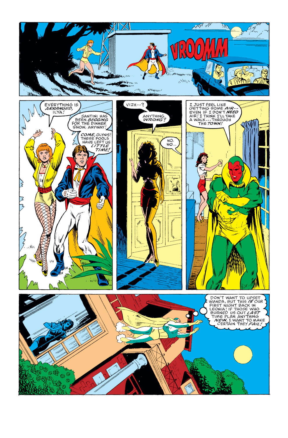 Read online The Vision and the Scarlet Witch (1985) comic -  Issue #4 - 12