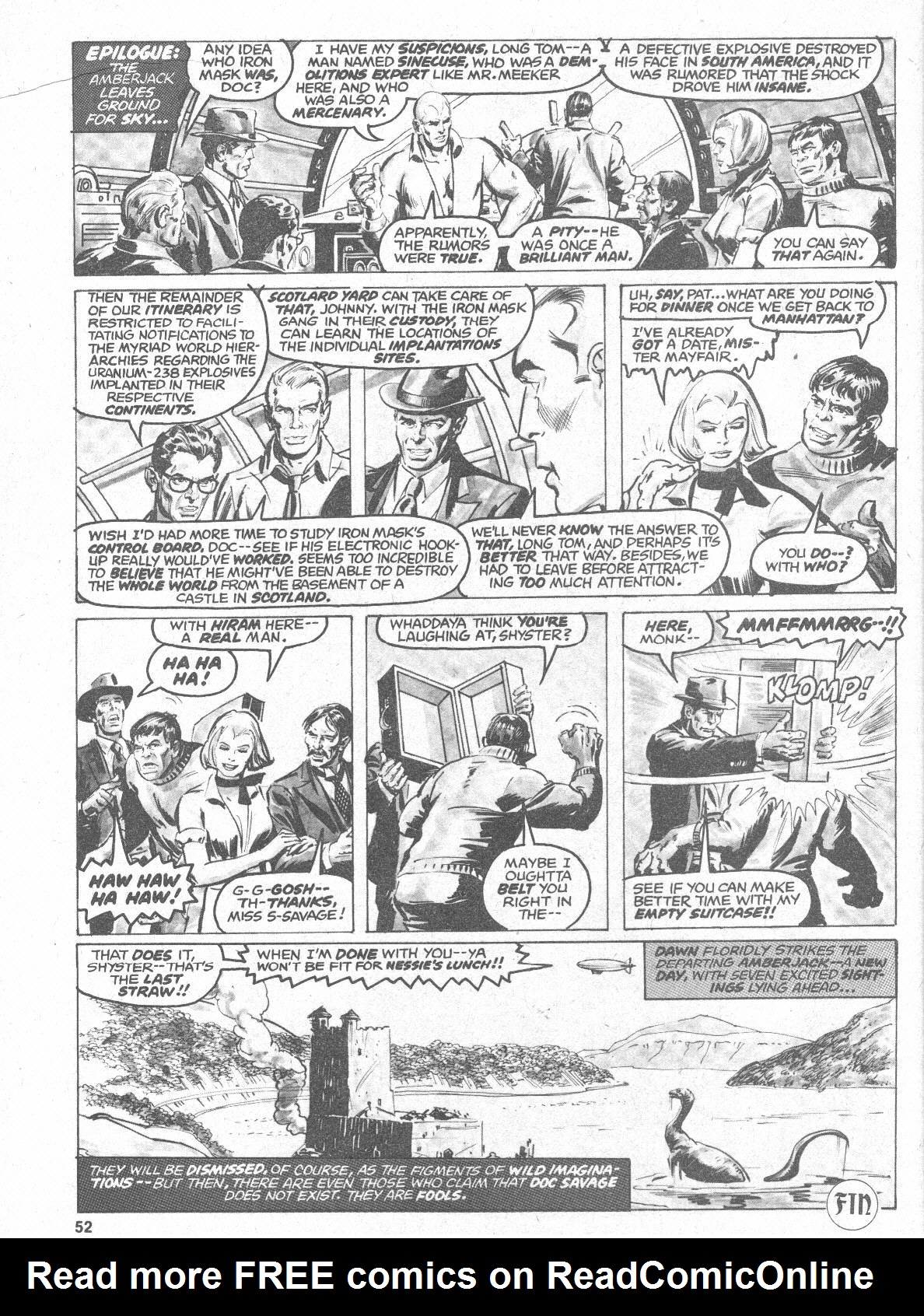 Read online Doc Savage (1975) comic -  Issue #5 - 52