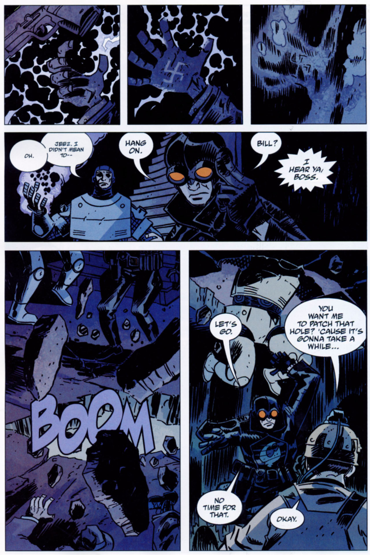 Read online Lobster Johnson: The Iron Prometheus comic -  Issue #1 - 15