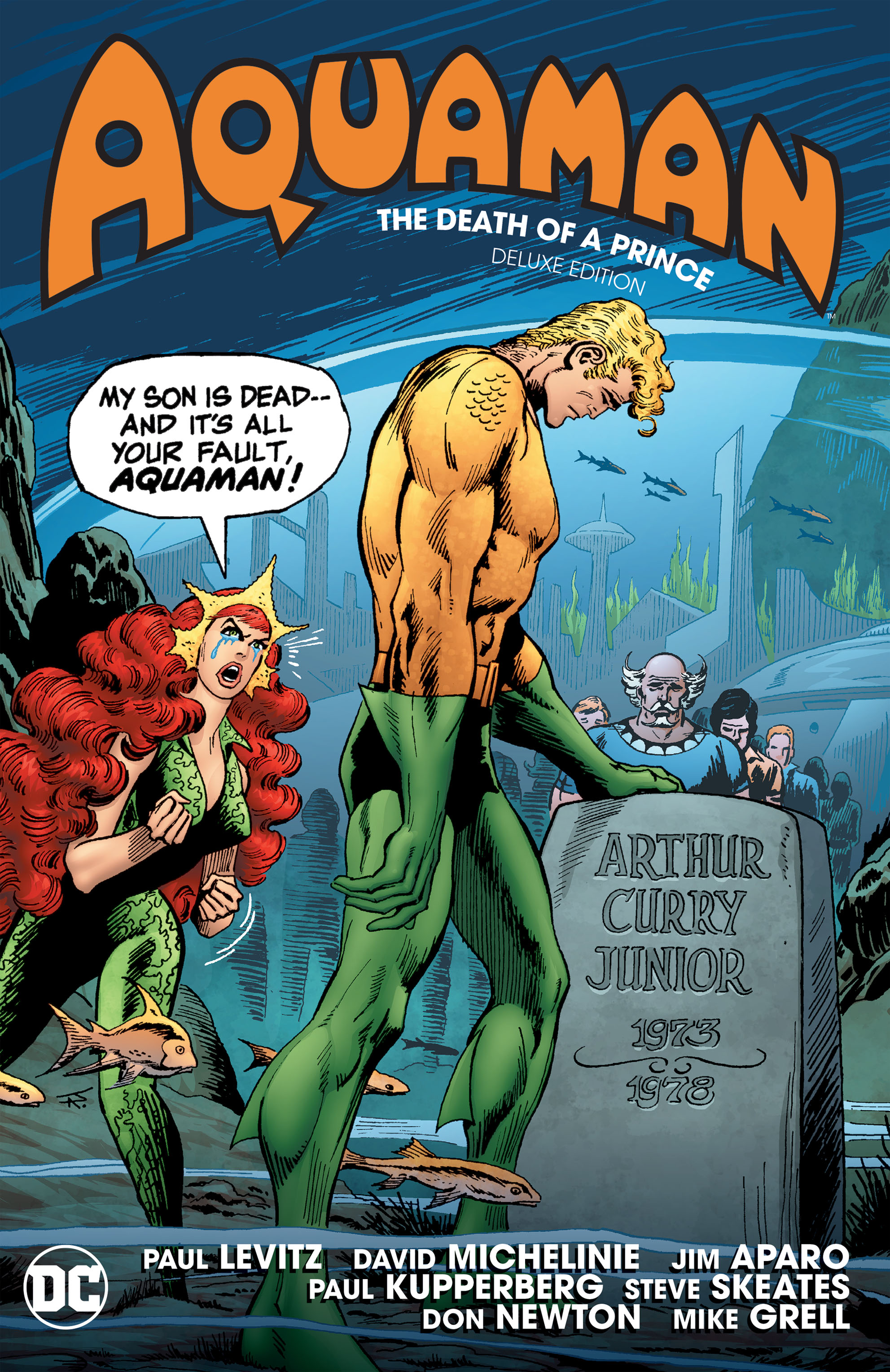 Read online Aquaman: The Death of a Prince Deluxe Edition comic -  Issue # TPB (Part 1) - 1