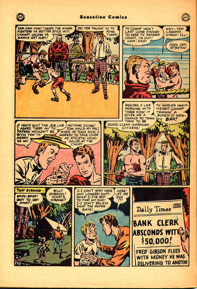 Read online Sensation (Mystery) Comics comic -  Issue #83 - 44