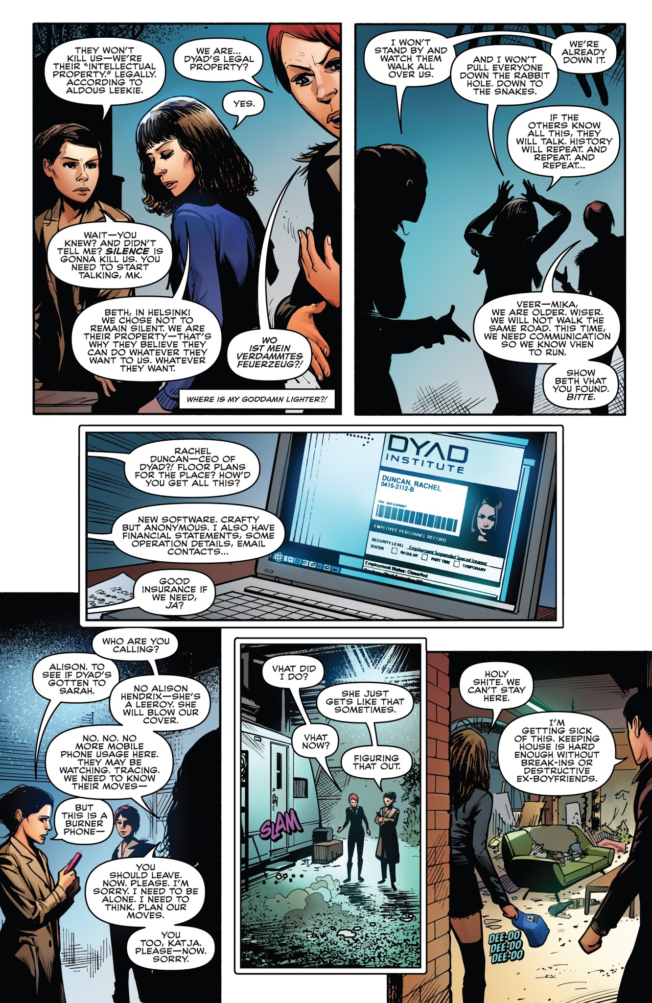 Read online Orphan Black: Deviations comic -  Issue #4 - 19
