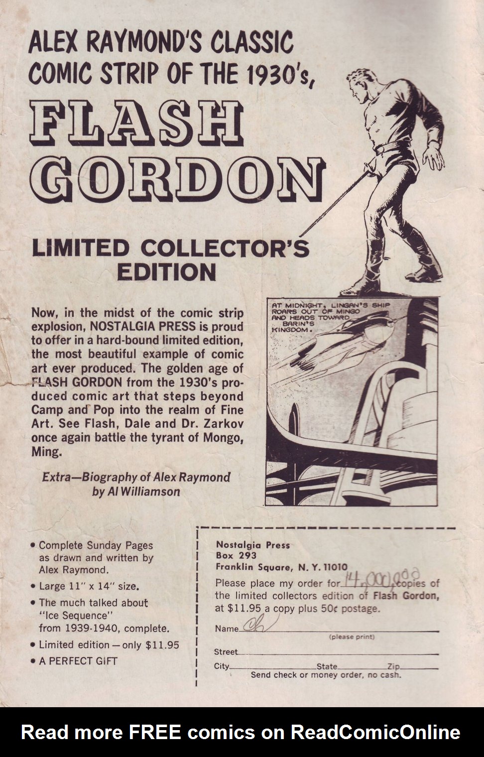 Read online Flash Gordon (1966) comic -  Issue #7 - 2