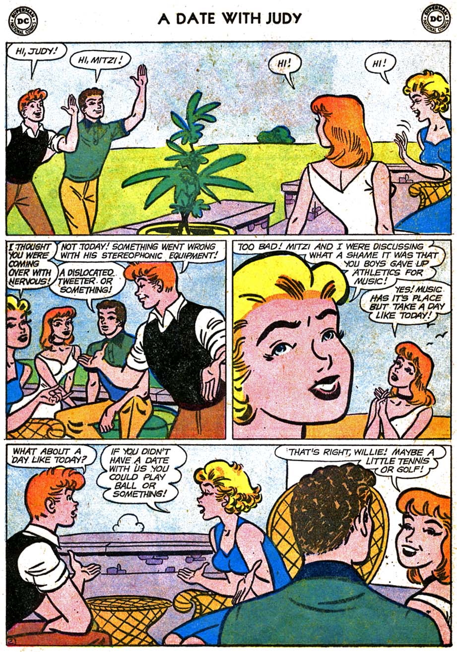 Read online A Date with Judy comic -  Issue #74 - 28