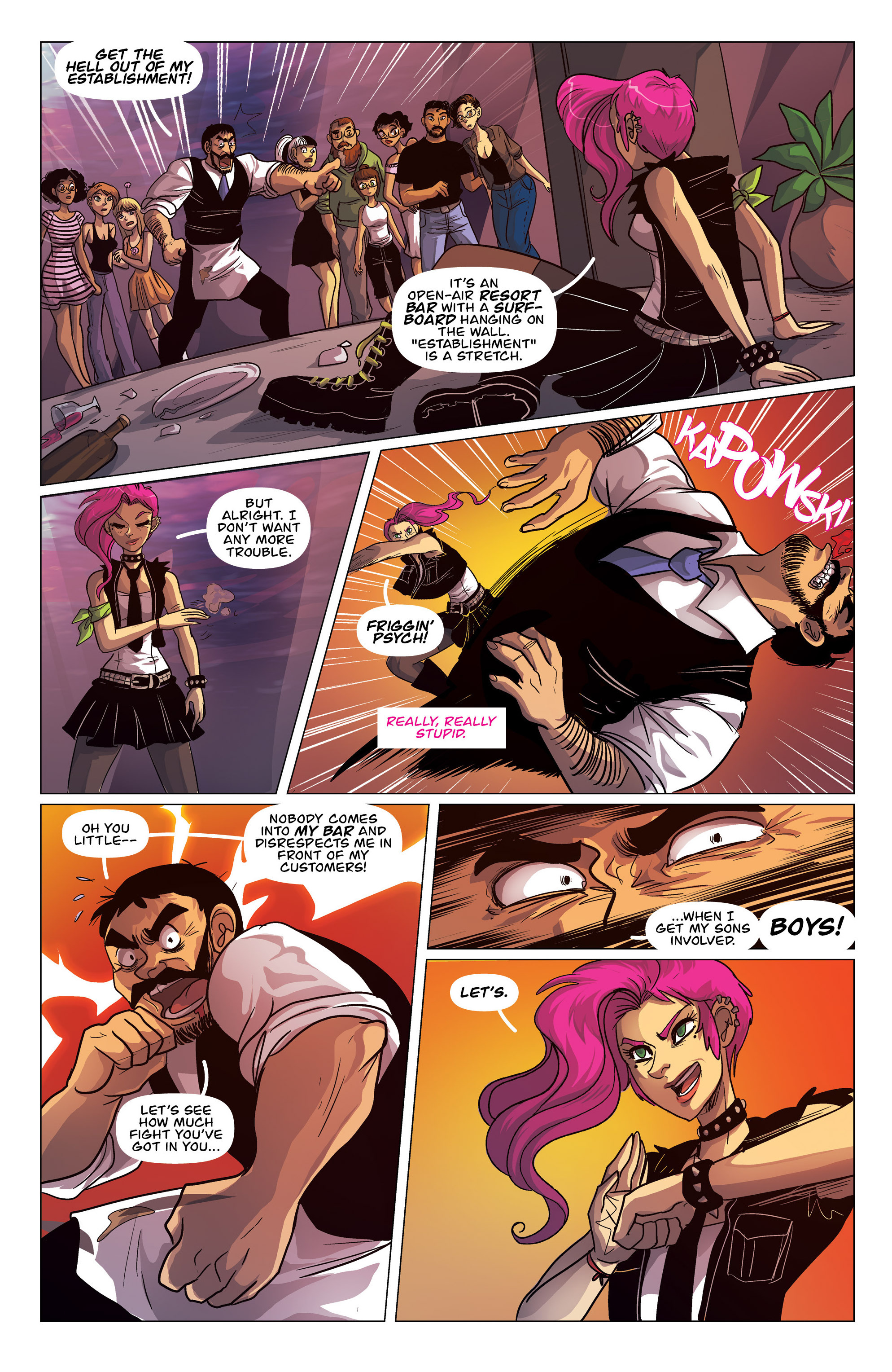 Read online Kim & Kim comic -  Issue #2 - 5