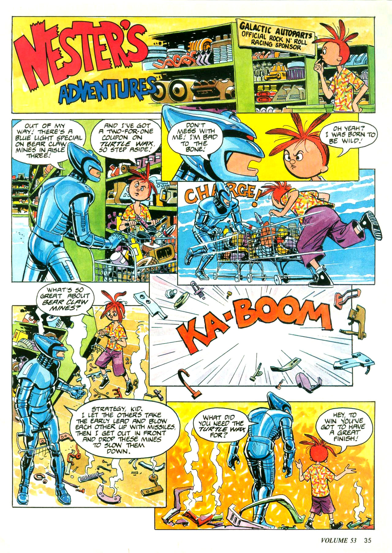 Read online Nintendo Power comic -  Issue #53 - 38