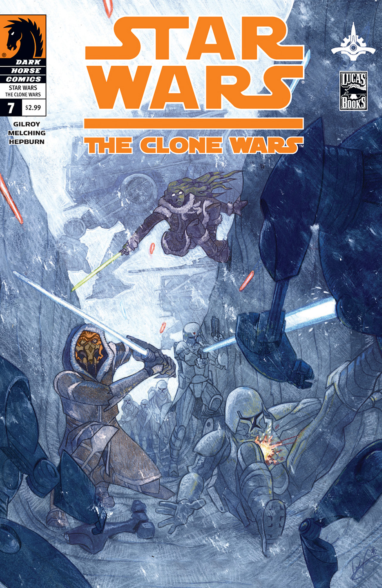 Read online Star Wars: The Clone Wars comic -  Issue #7 - 1