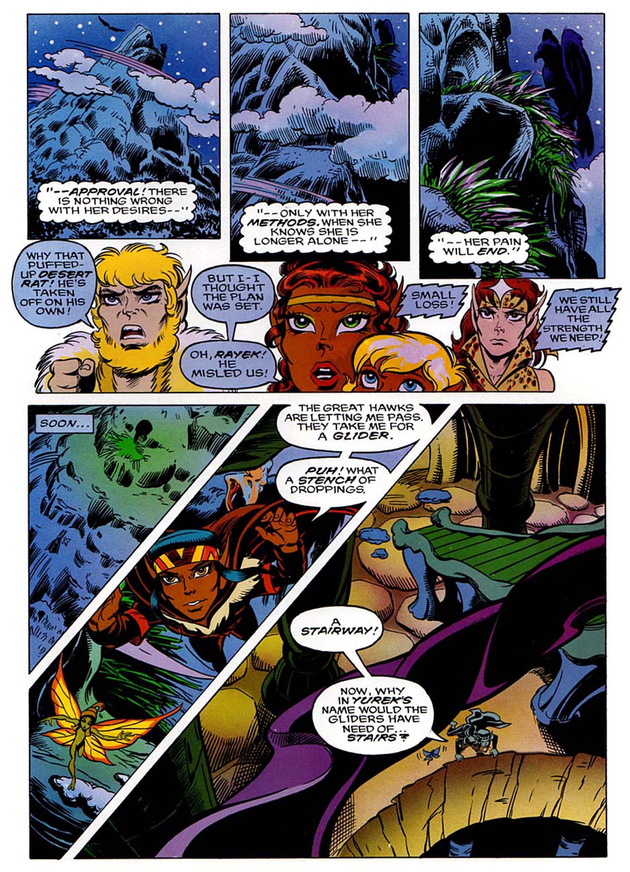 Read online ElfQuest: Siege at Blue Mountain comic -  Issue #6 - 10