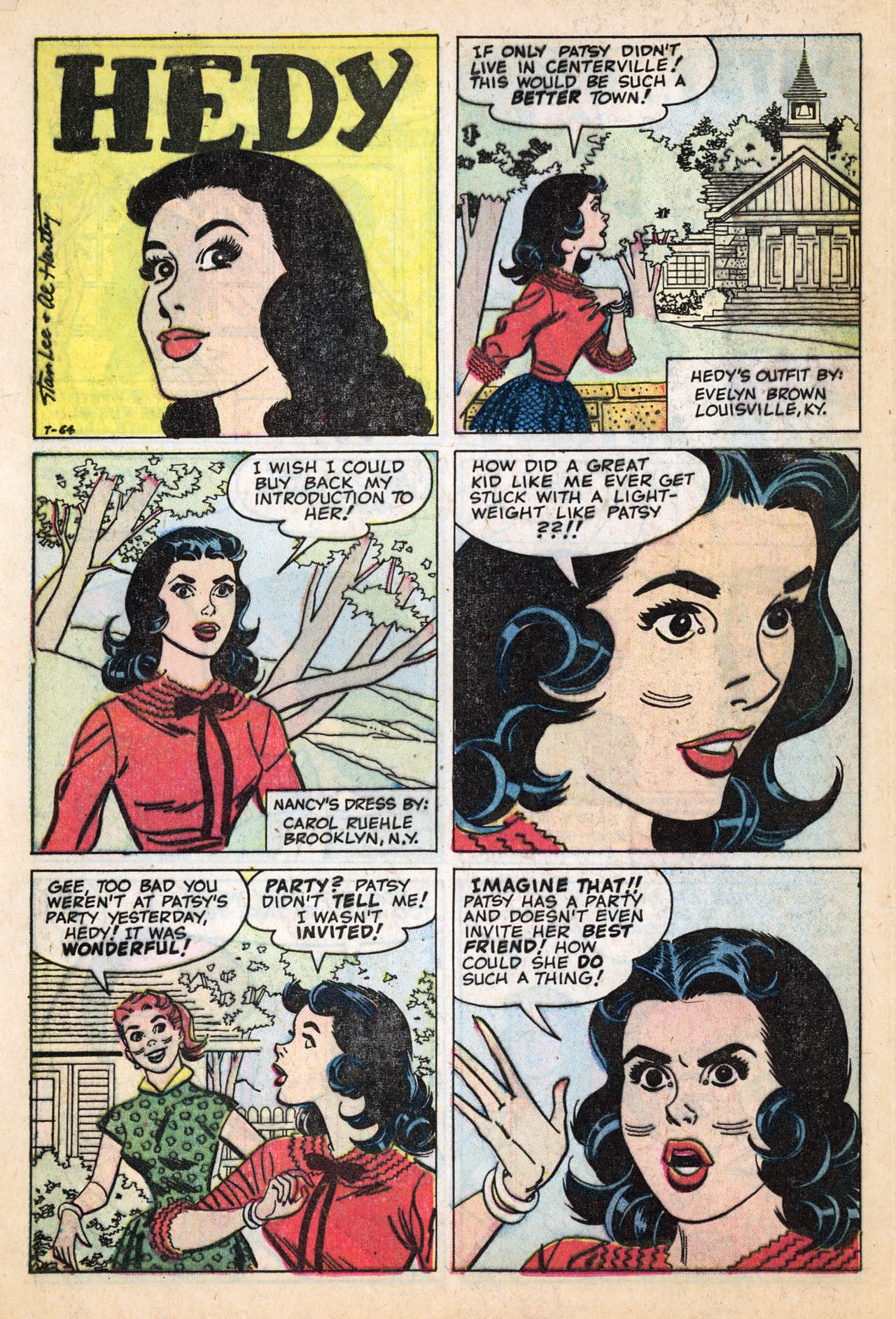 Read online Patsy and Hedy comic -  Issue #61 - 12
