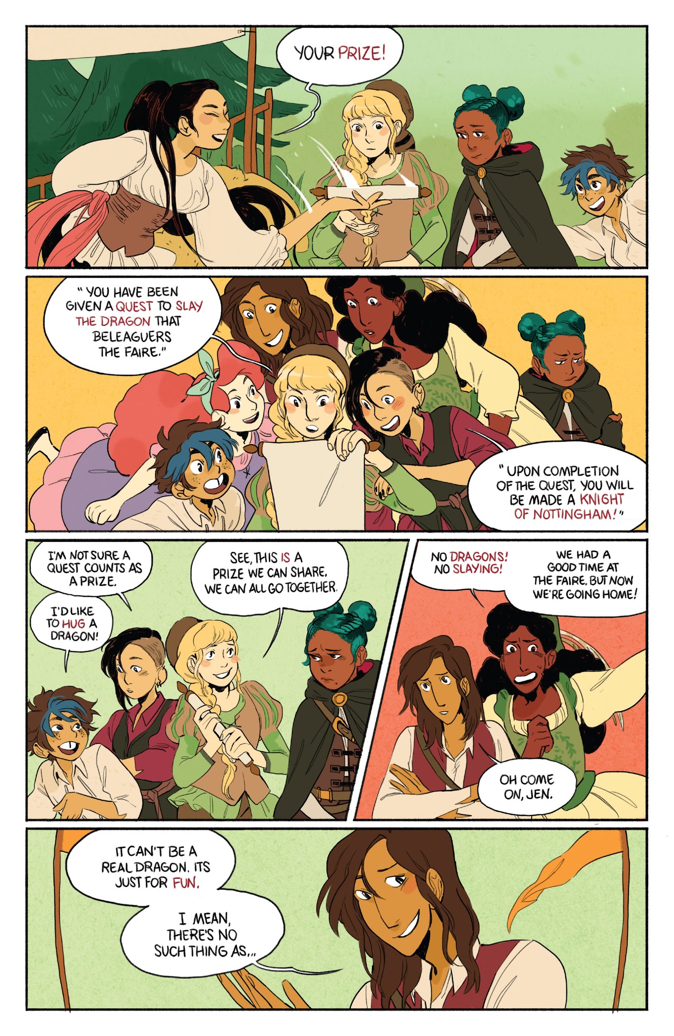 Read online Lumberjanes: Faire and Square 2017 Special comic -  Issue # Full - 17