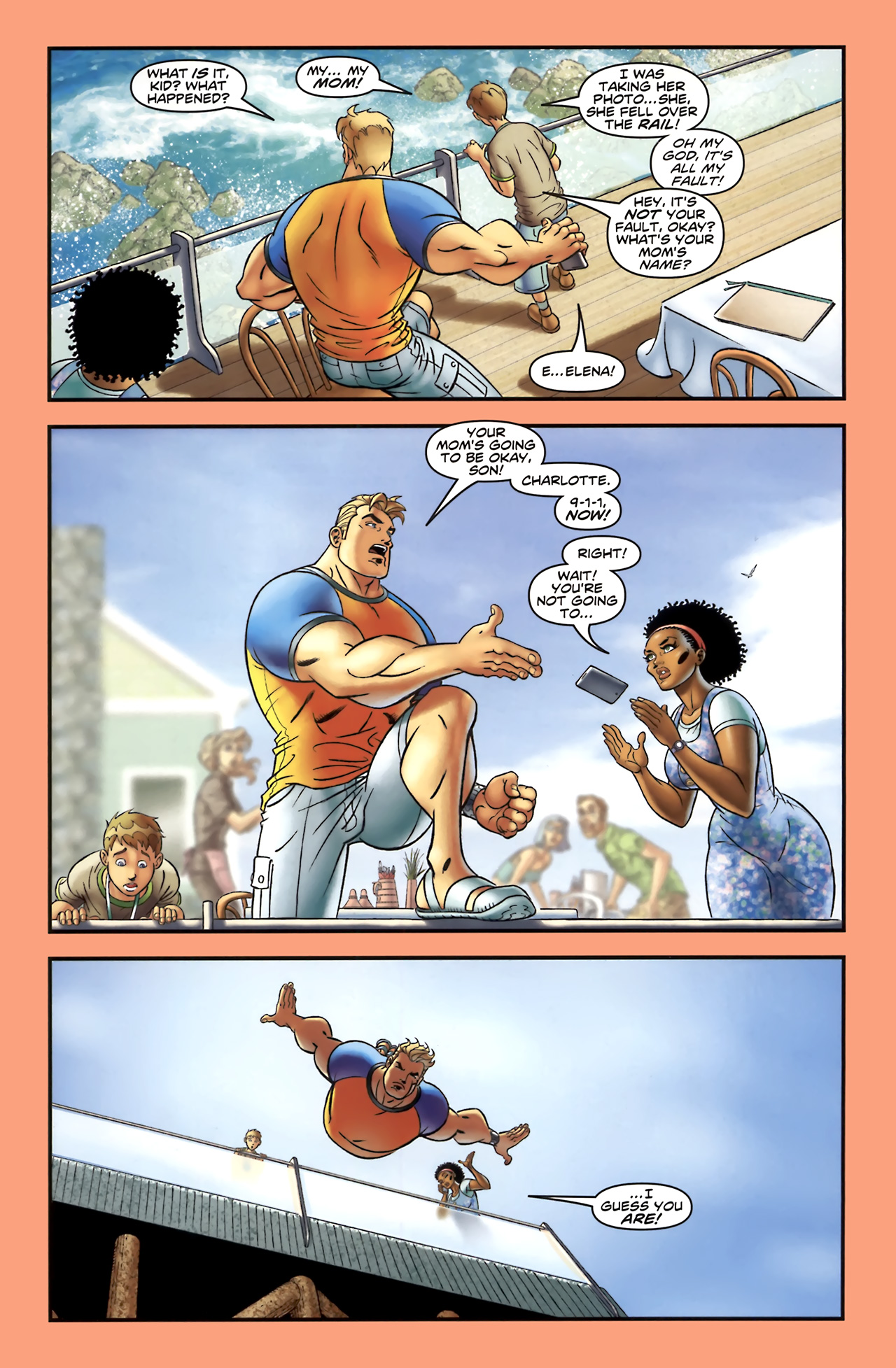 Read online Ian Churchill's Marineman comic -  Issue #2 - 13
