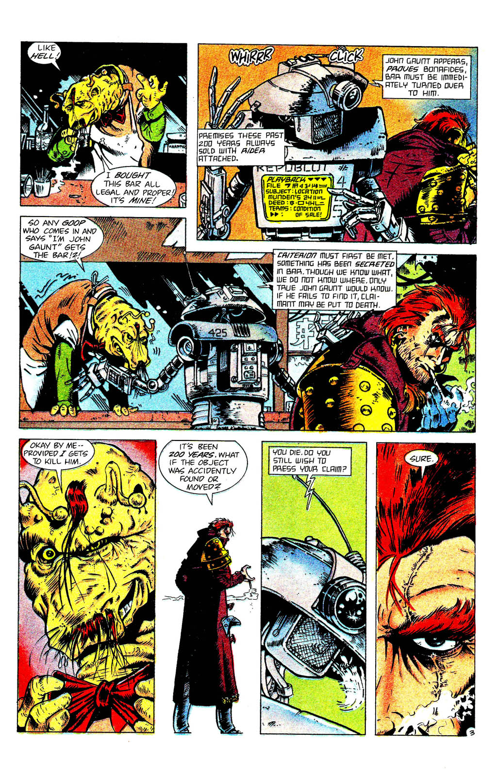 Read online Grimjack comic -  Issue #55 - 5
