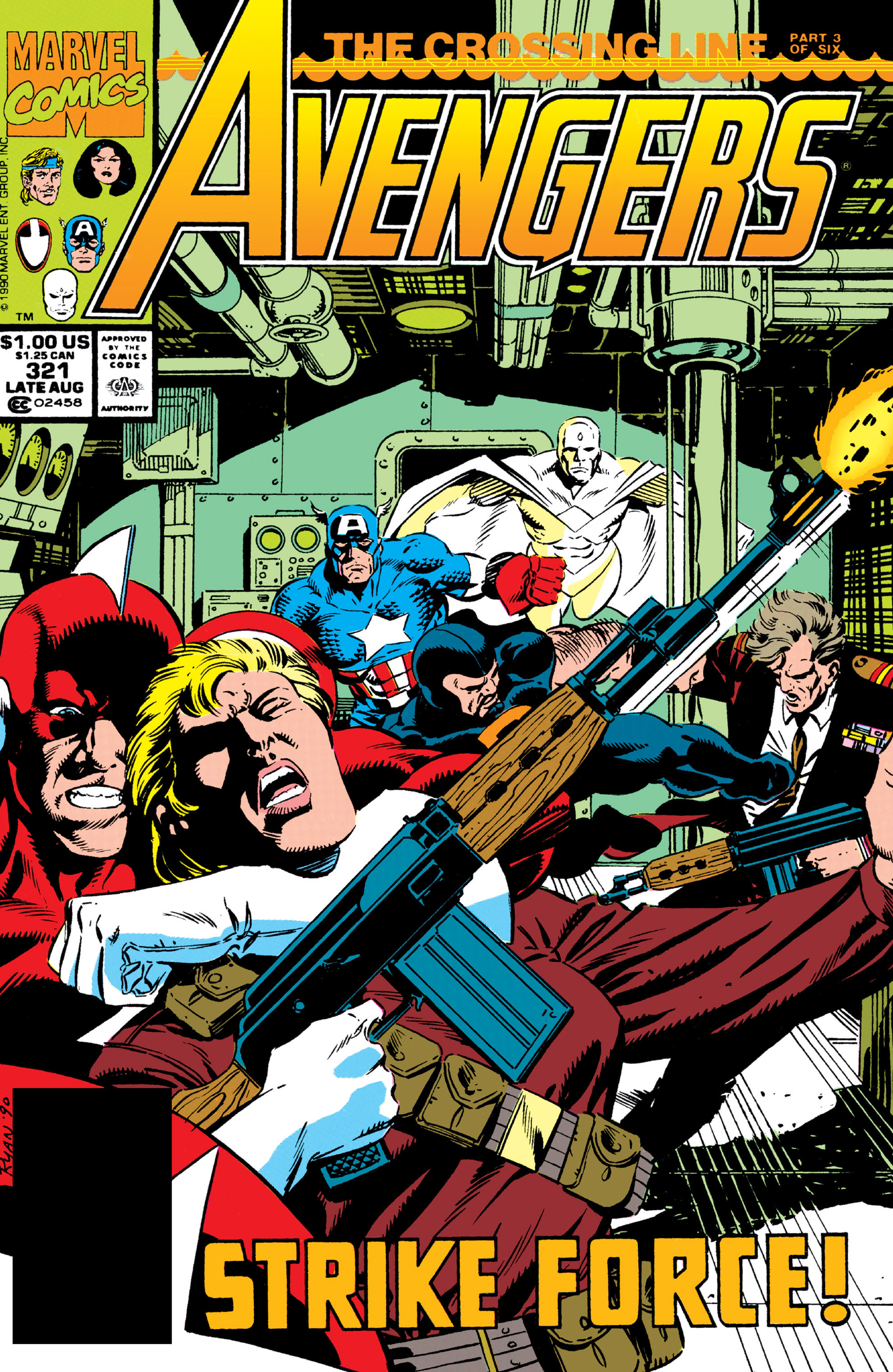 Read online The Avengers (1963) comic -  Issue #321 - 1