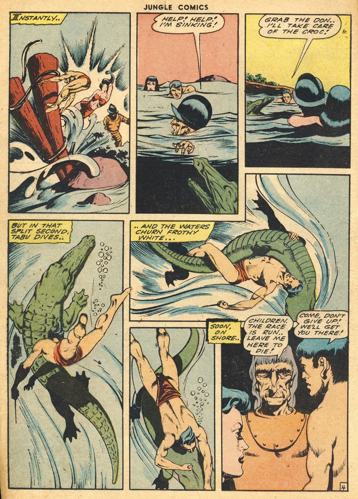 Read online Jungle Comics comic -  Issue #51 - 24