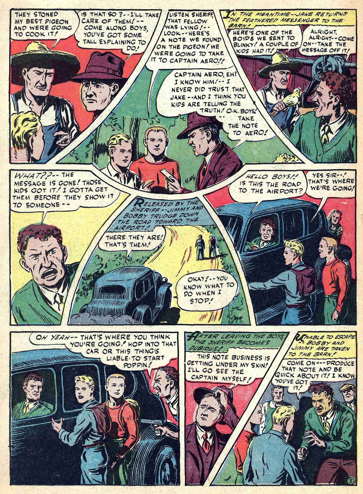 Captain Aero Comics issue 13 - Page 40