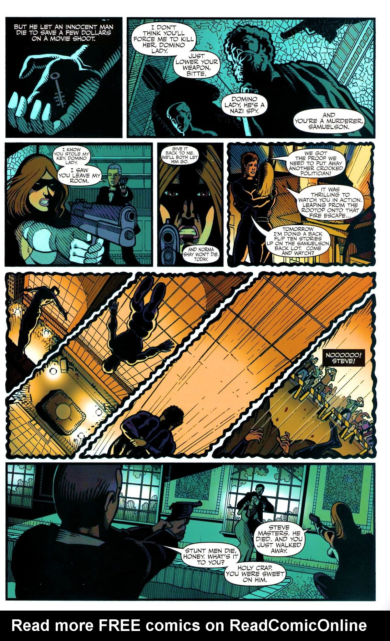 Read online Domino Lady comic -  Issue #5 - 27