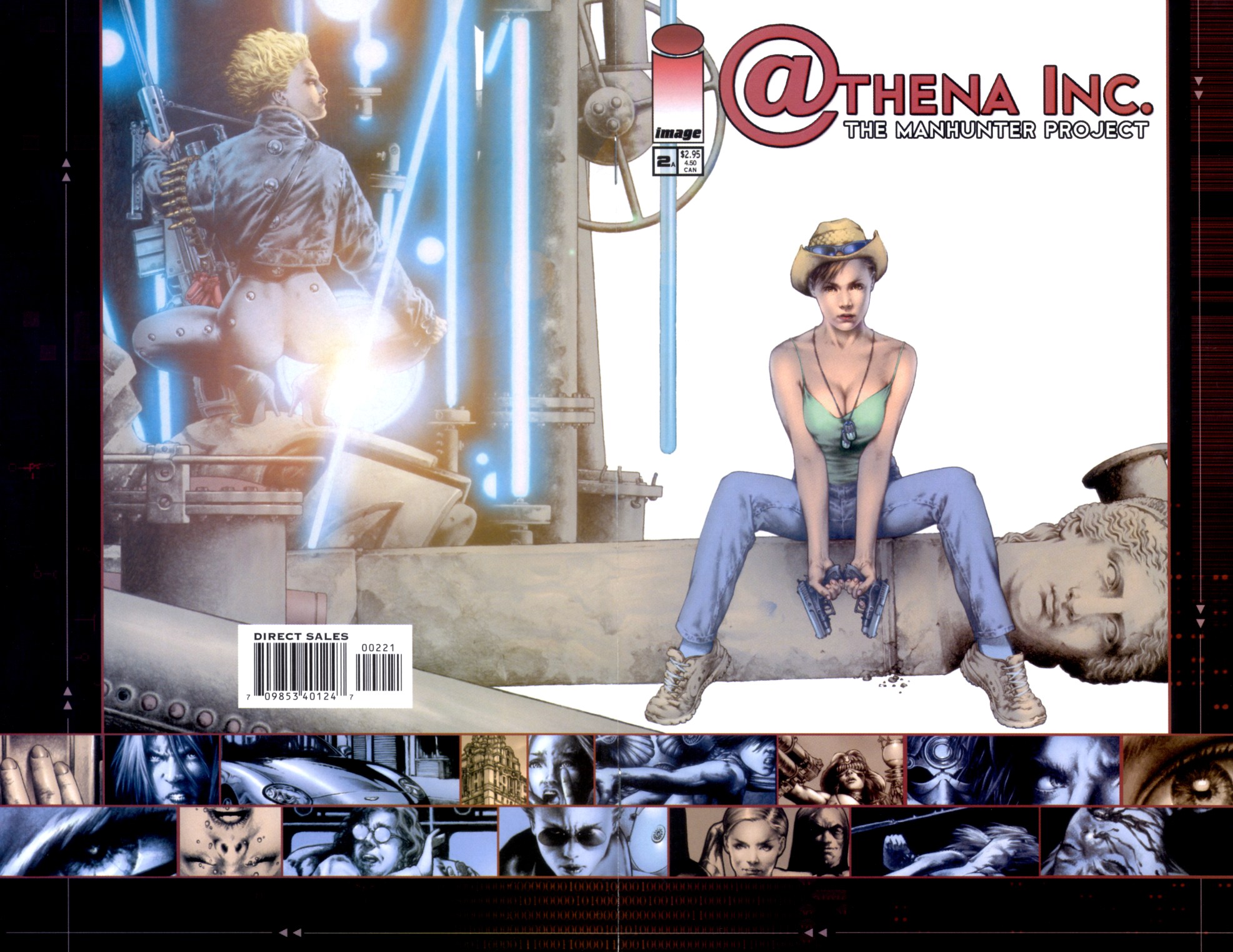 Read online Athena Inc. The Manhunter Project comic -  Issue #2 - 1
