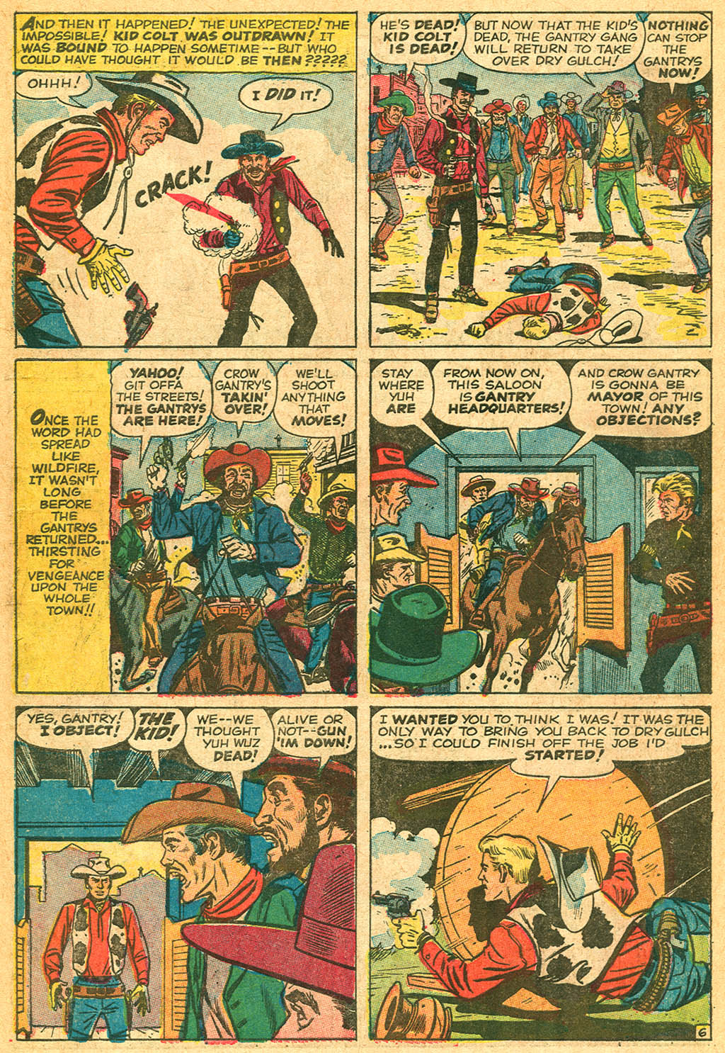 Read online Kid Colt Outlaw comic -  Issue #132 - 63