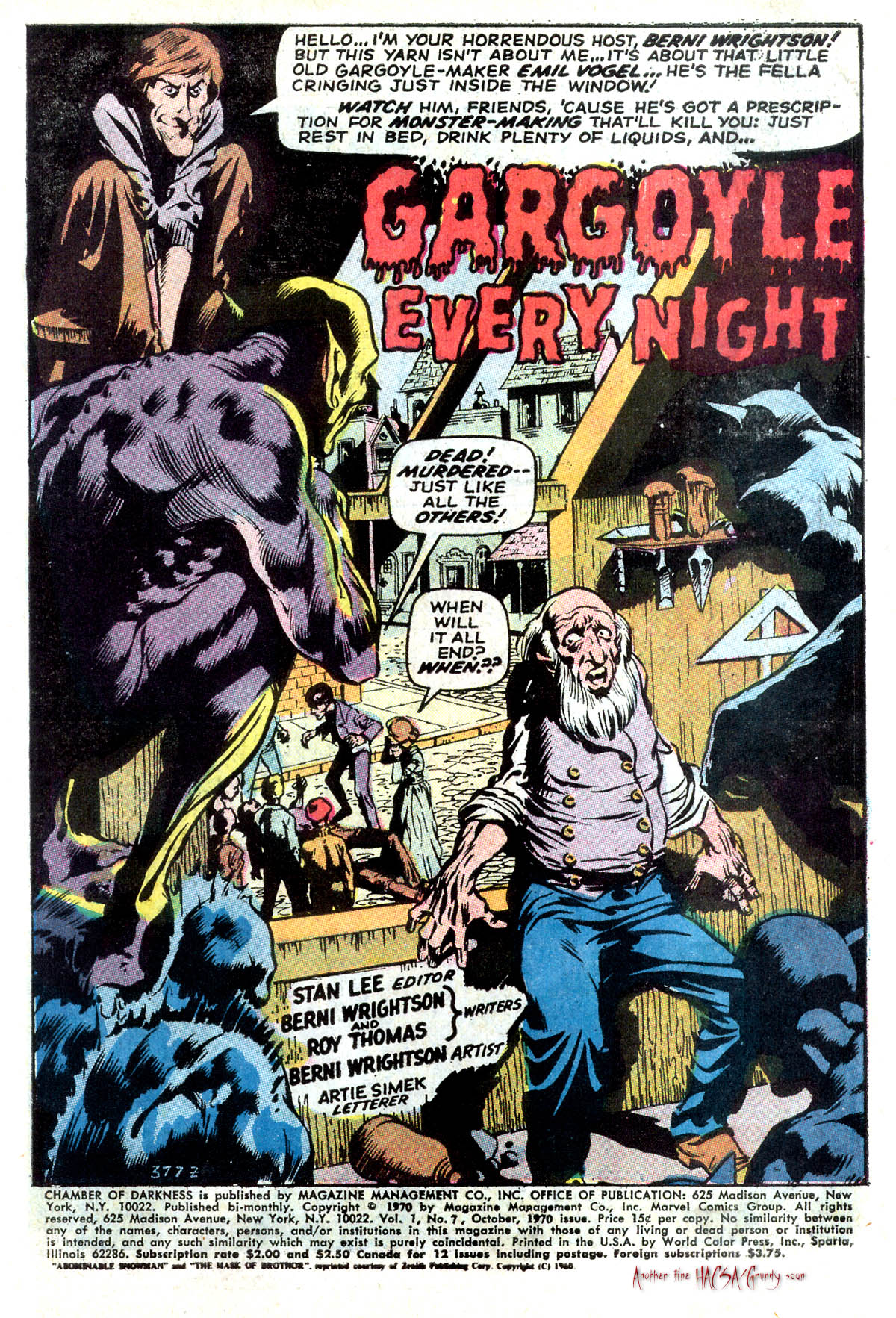 Read online Chamber of Darkness comic -  Issue #7 - 2