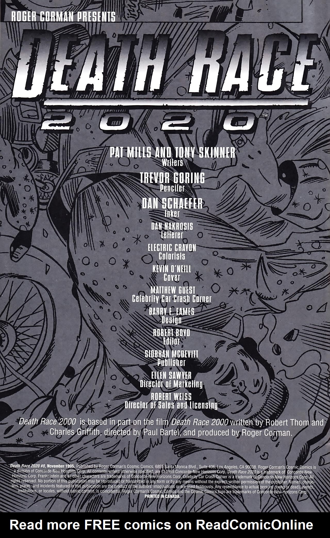 Read online Death Race 2020 comic -  Issue #8 - 2