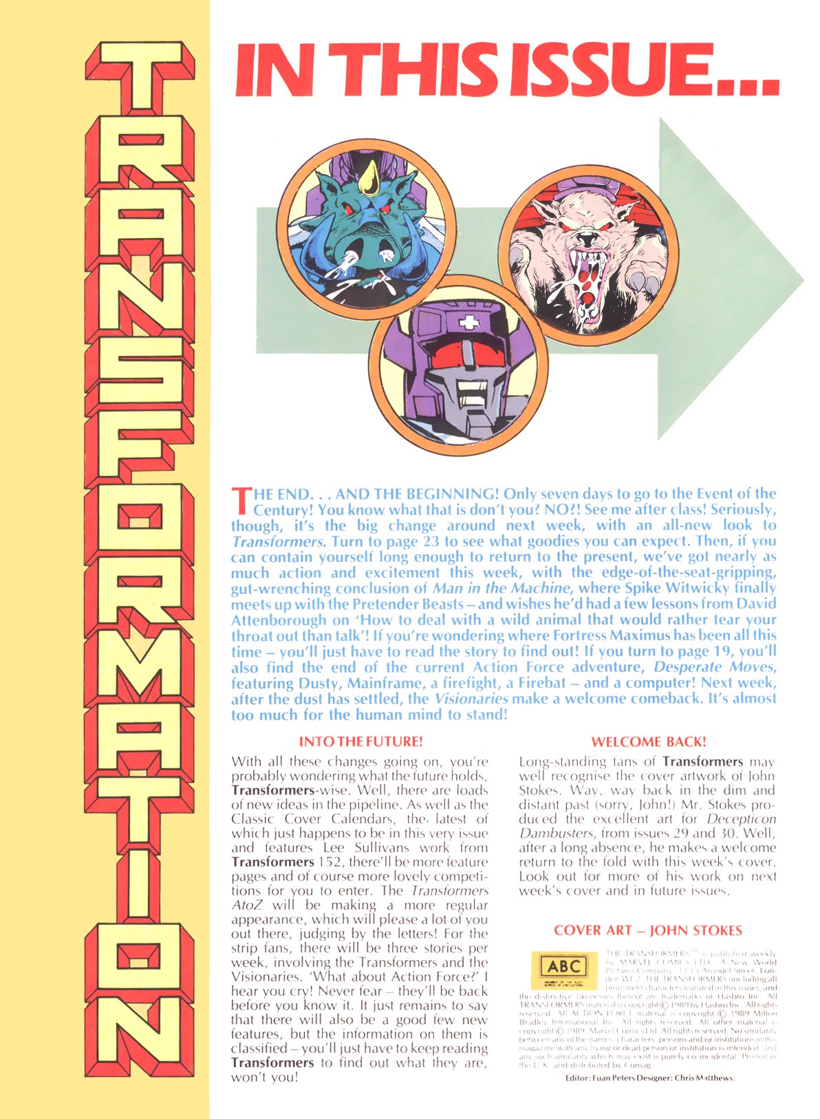 Read online The Transformers (UK) comic -  Issue #212 - 2