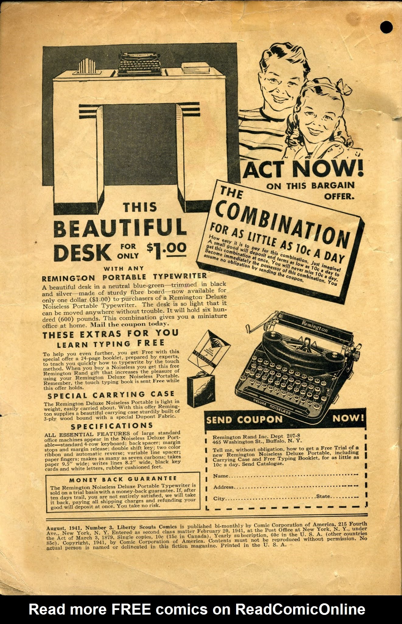 Read online Liberty Scouts Comics comic -  Issue #3 - 2