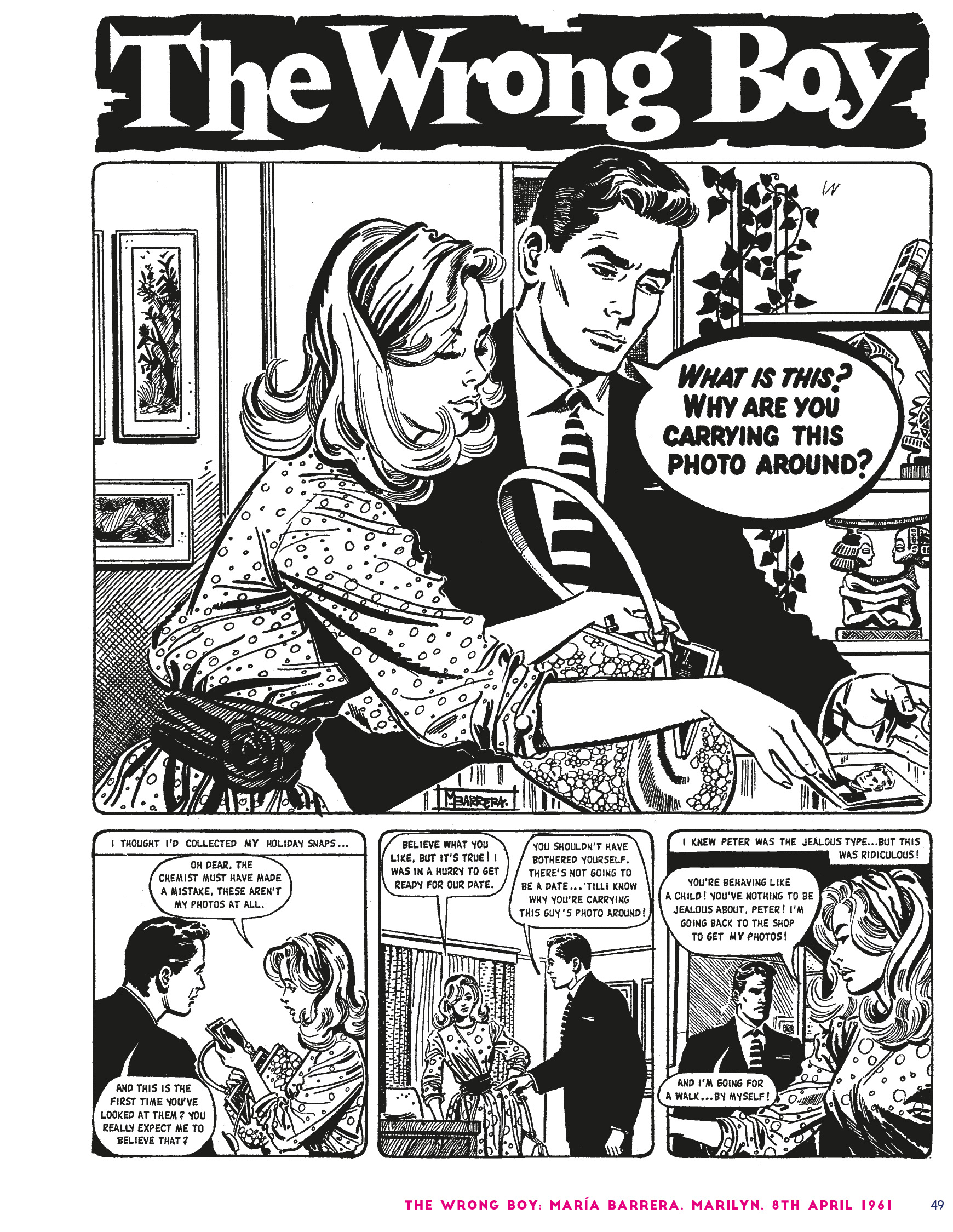 Read online A Very British Affair: The Best of Classic Romance Comics comic -  Issue # TPB (Part 1) - 51