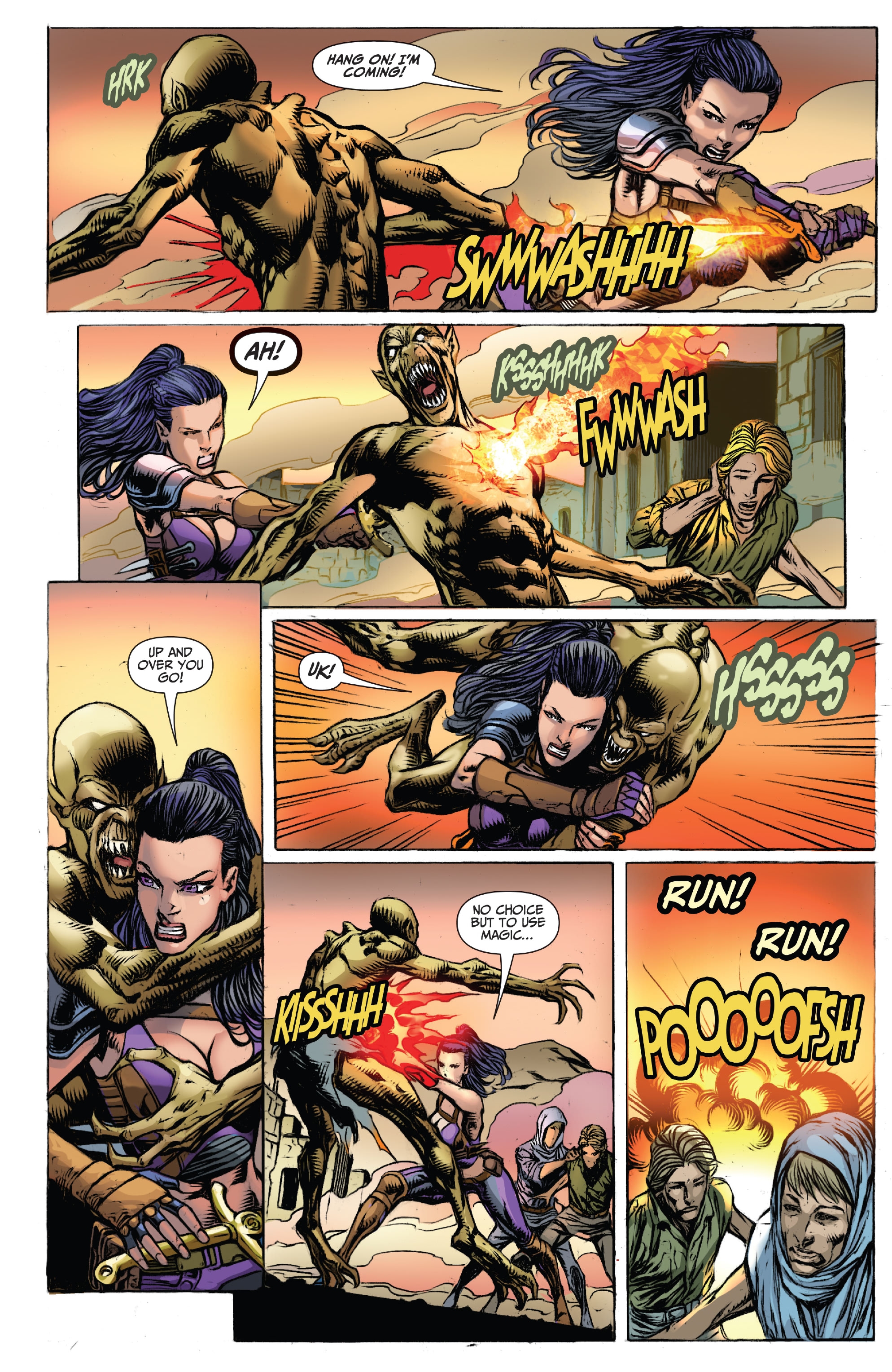 Read online Myths & Legends Quarterly: Jasmine comic -  Issue # Full - 22