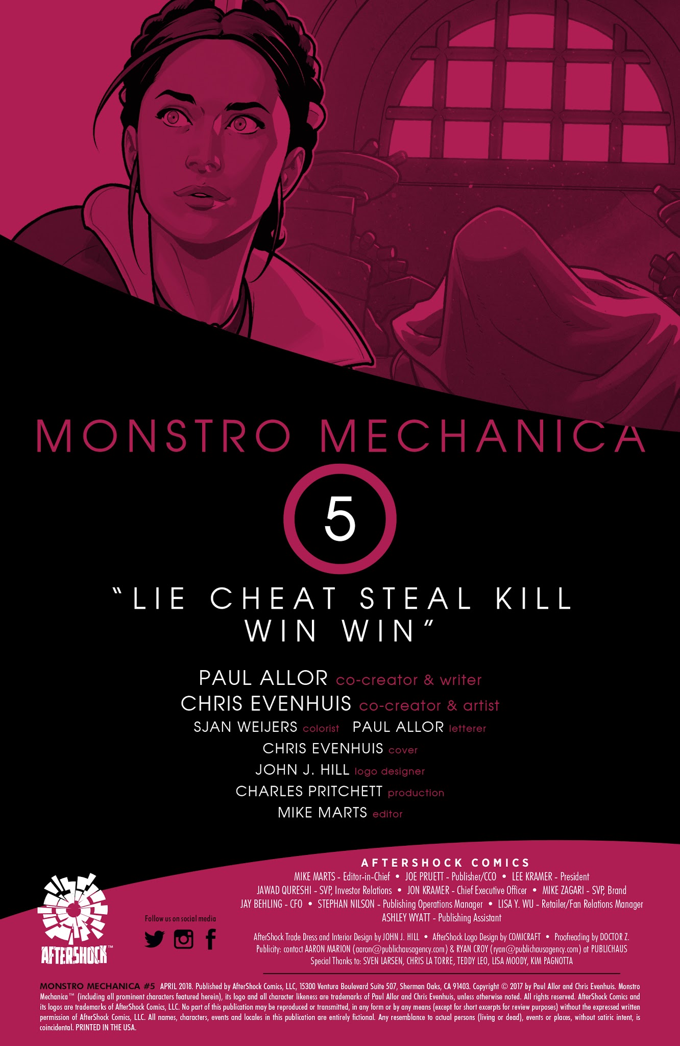 Read online Monstro Mechanica comic -  Issue #5 - 2
