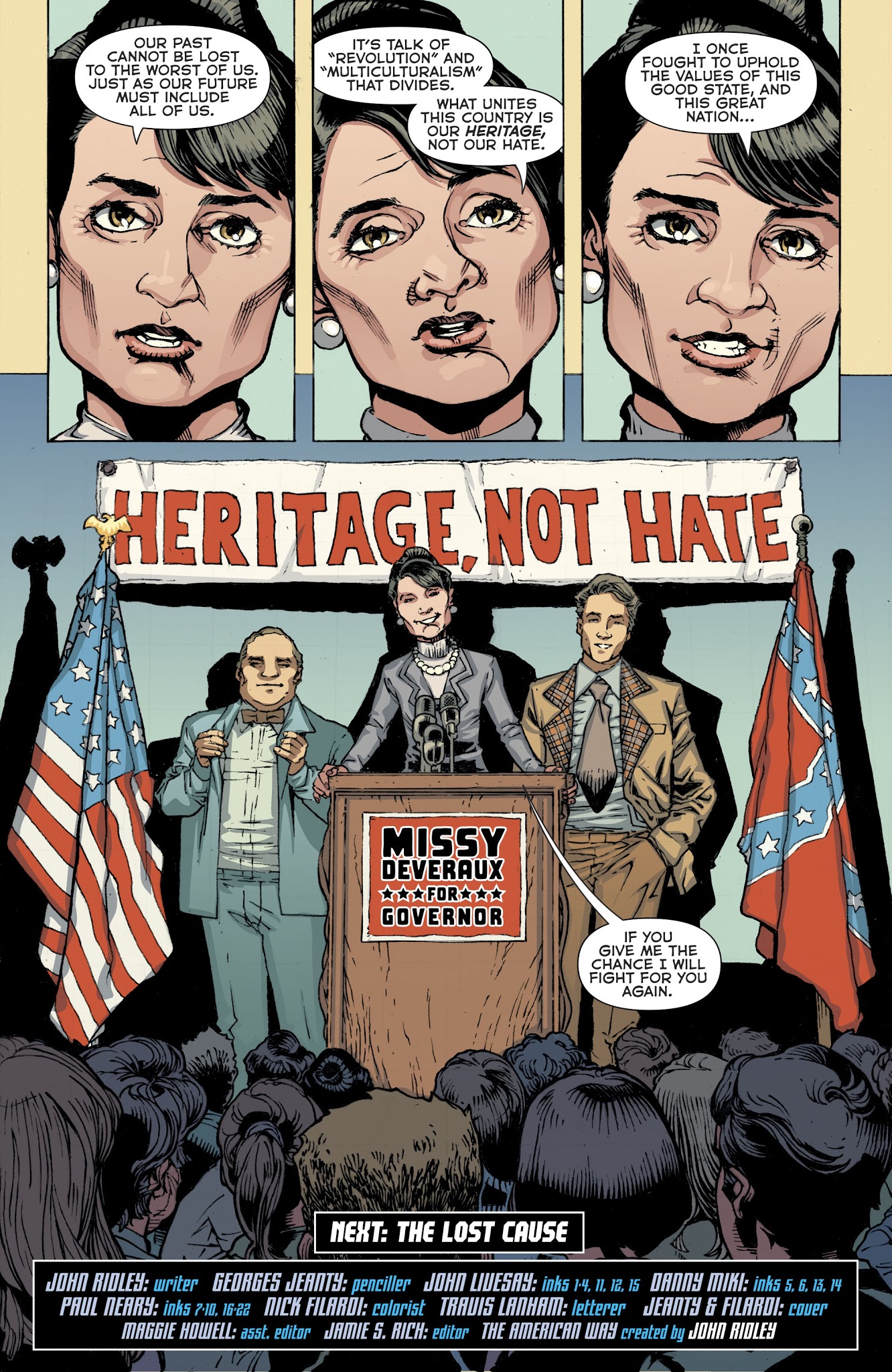 Read online The American Way: Those Above and Those Below comic -  Issue #2 - 22