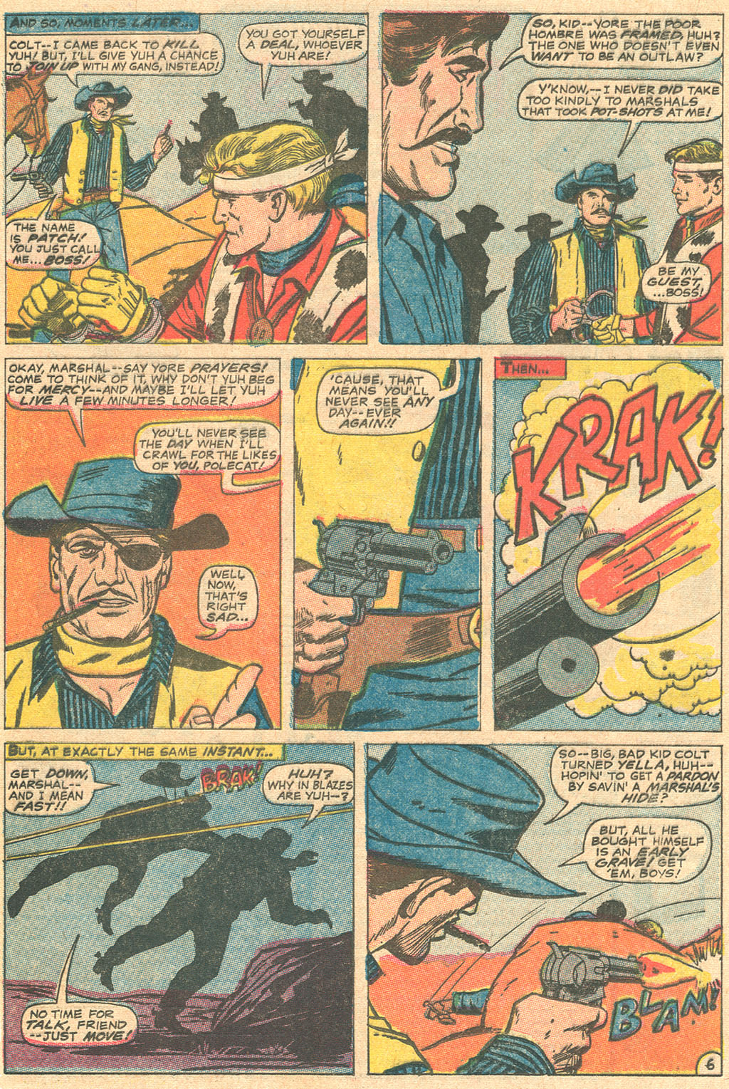 Read online Kid Colt Outlaw comic -  Issue #136 - 20