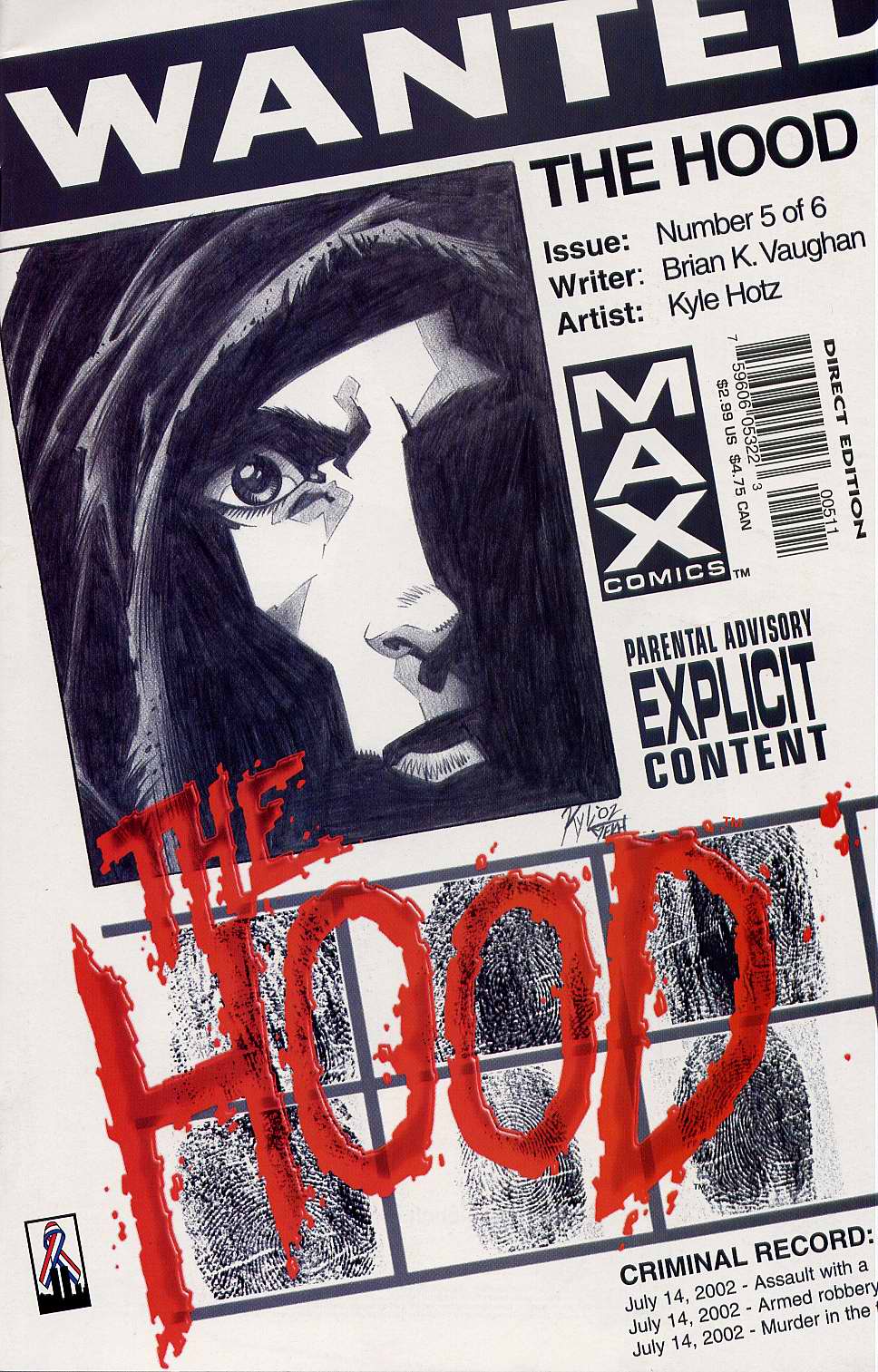 Read online The Hood comic -  Issue #5 - 1