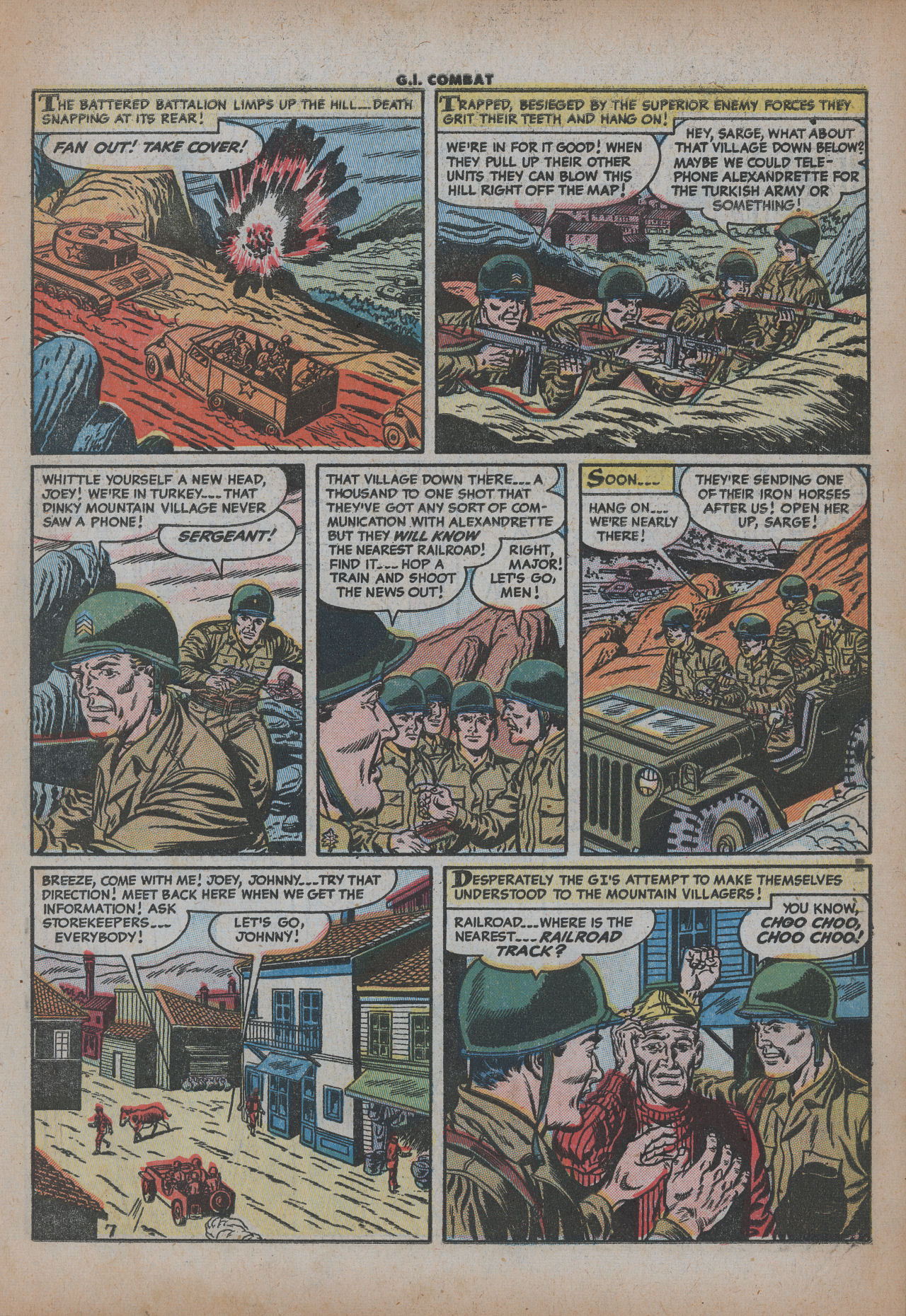 Read online G.I. Combat (1952) comic -  Issue #24 - 10