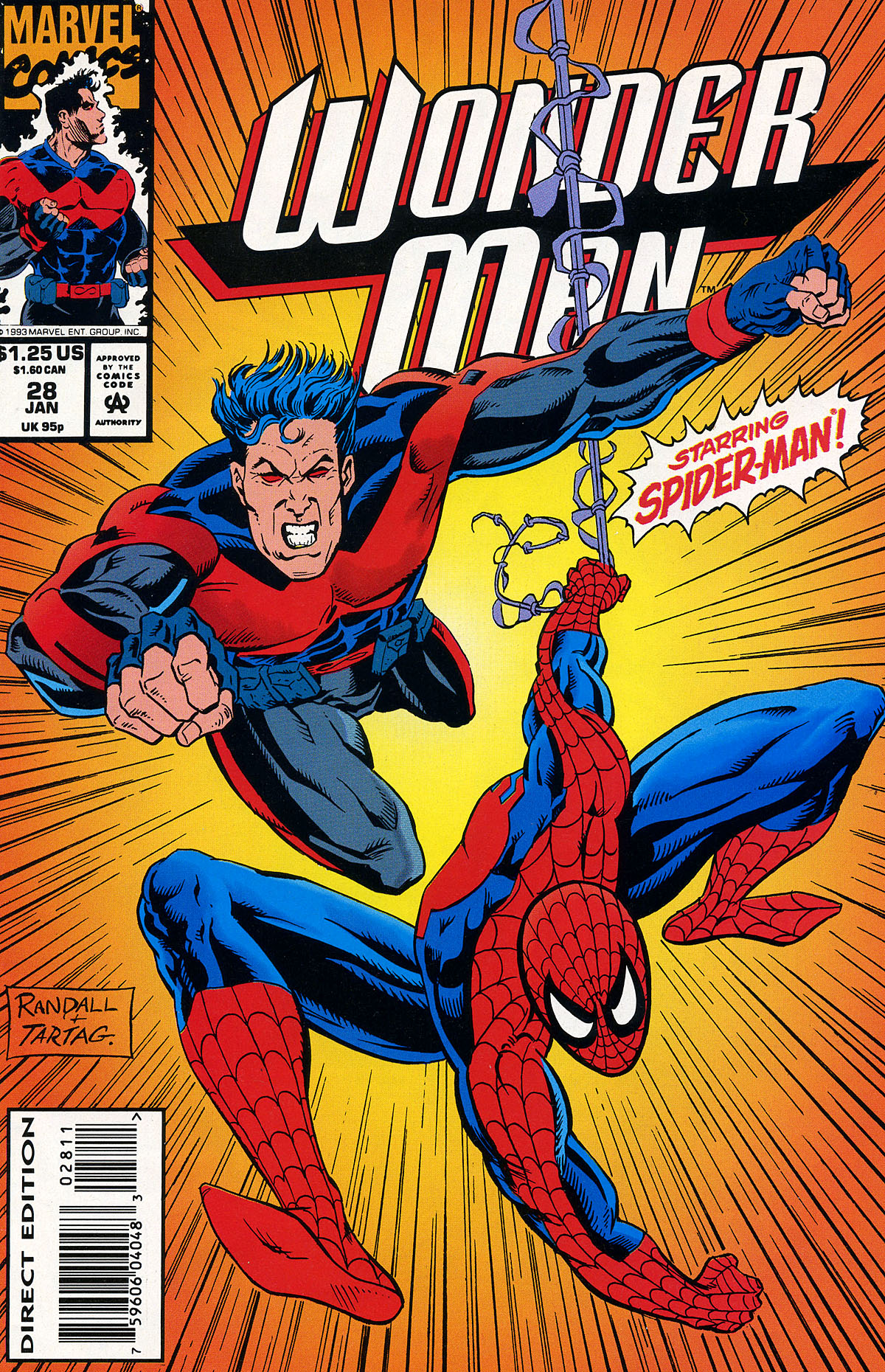 Read online Wonder Man (1991) comic -  Issue #28 - 1