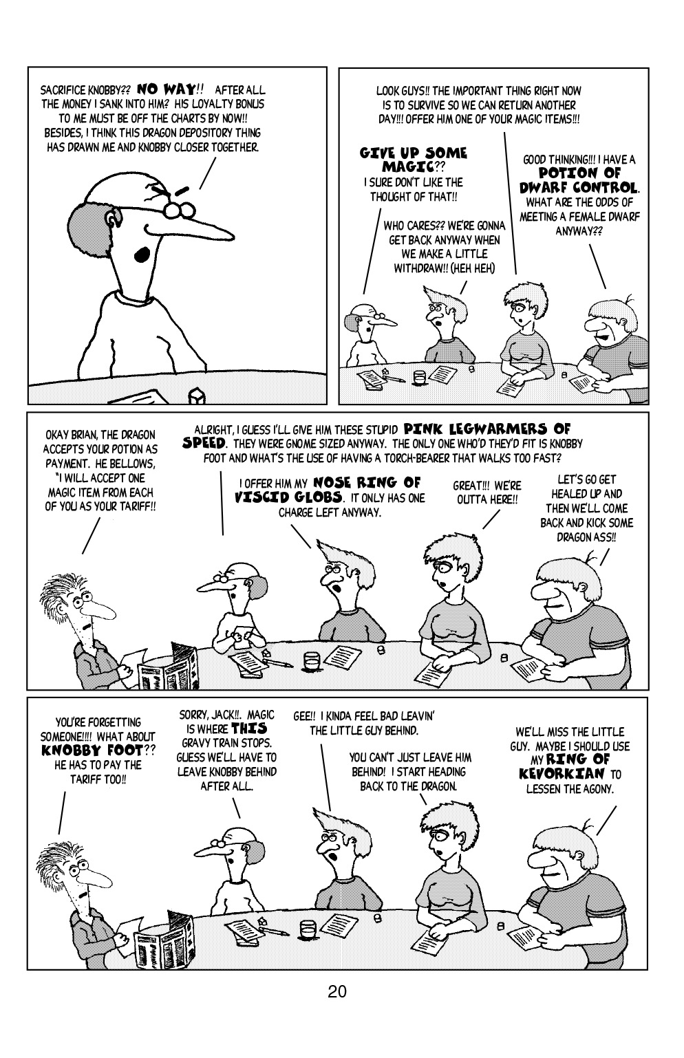 Read online Knights of the Dinner Table comic -  Issue #12 - 22