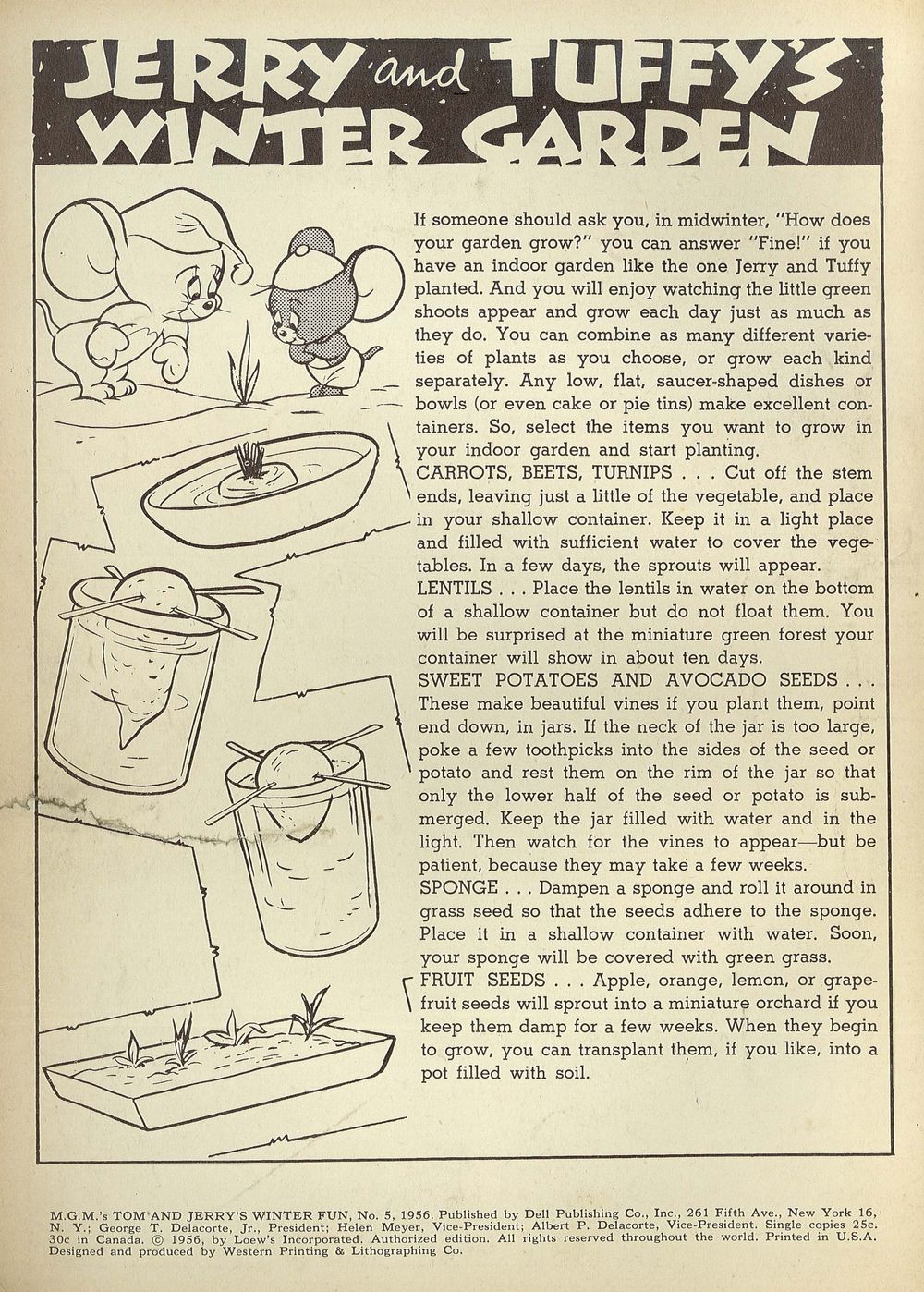 Read online M.G.M.'s Tom and Jerry's Winter Fun comic -  Issue #5 - 2
