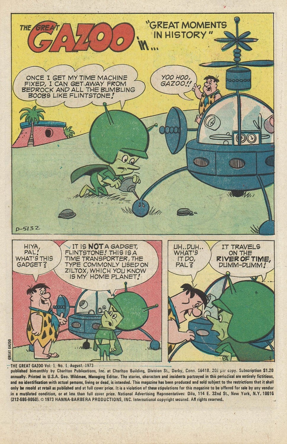 Read online Great Gazoo comic -  Issue #1 - 3