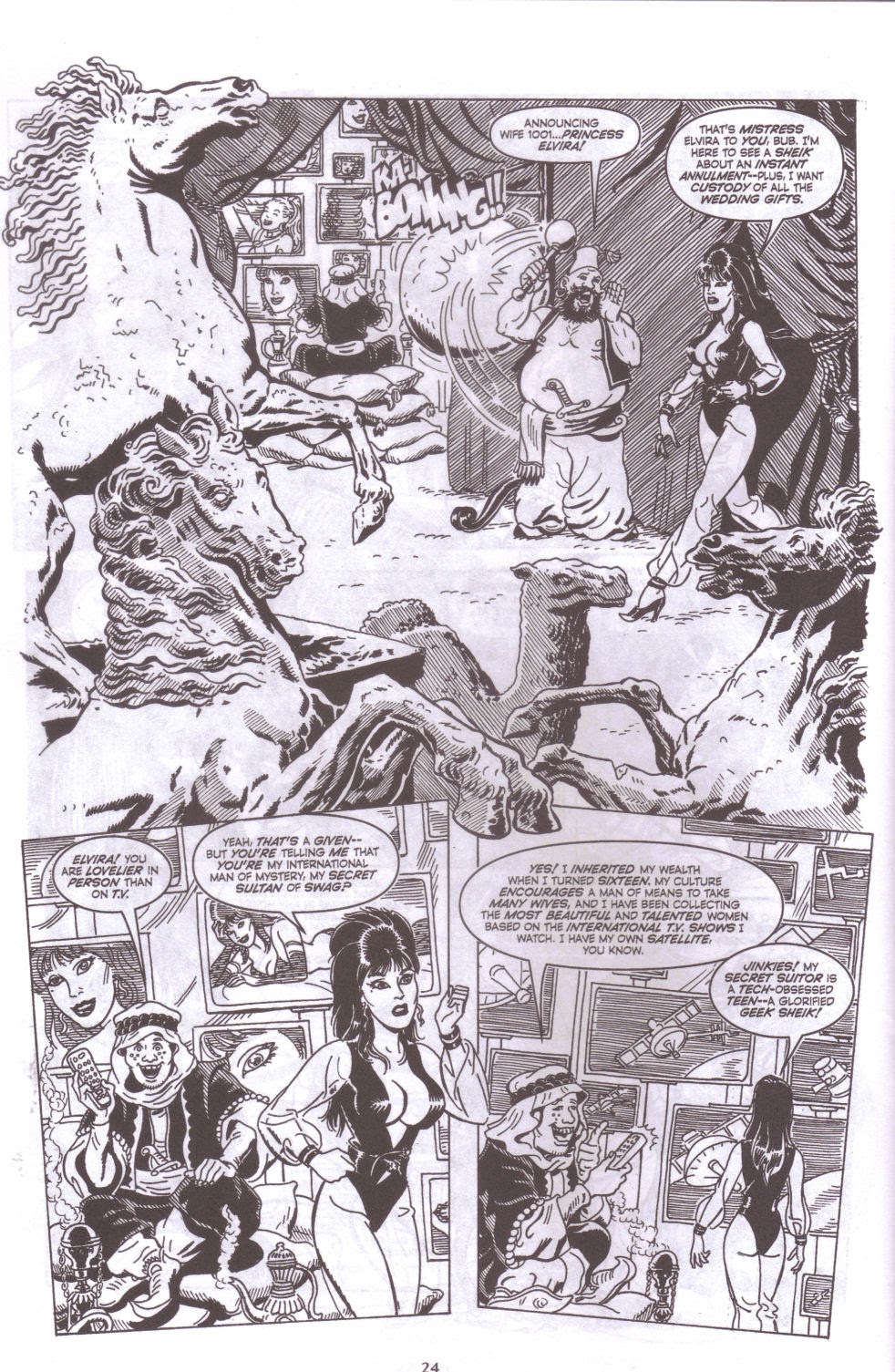 Read online Elvira, Mistress of the Dark comic -  Issue #161 - 21