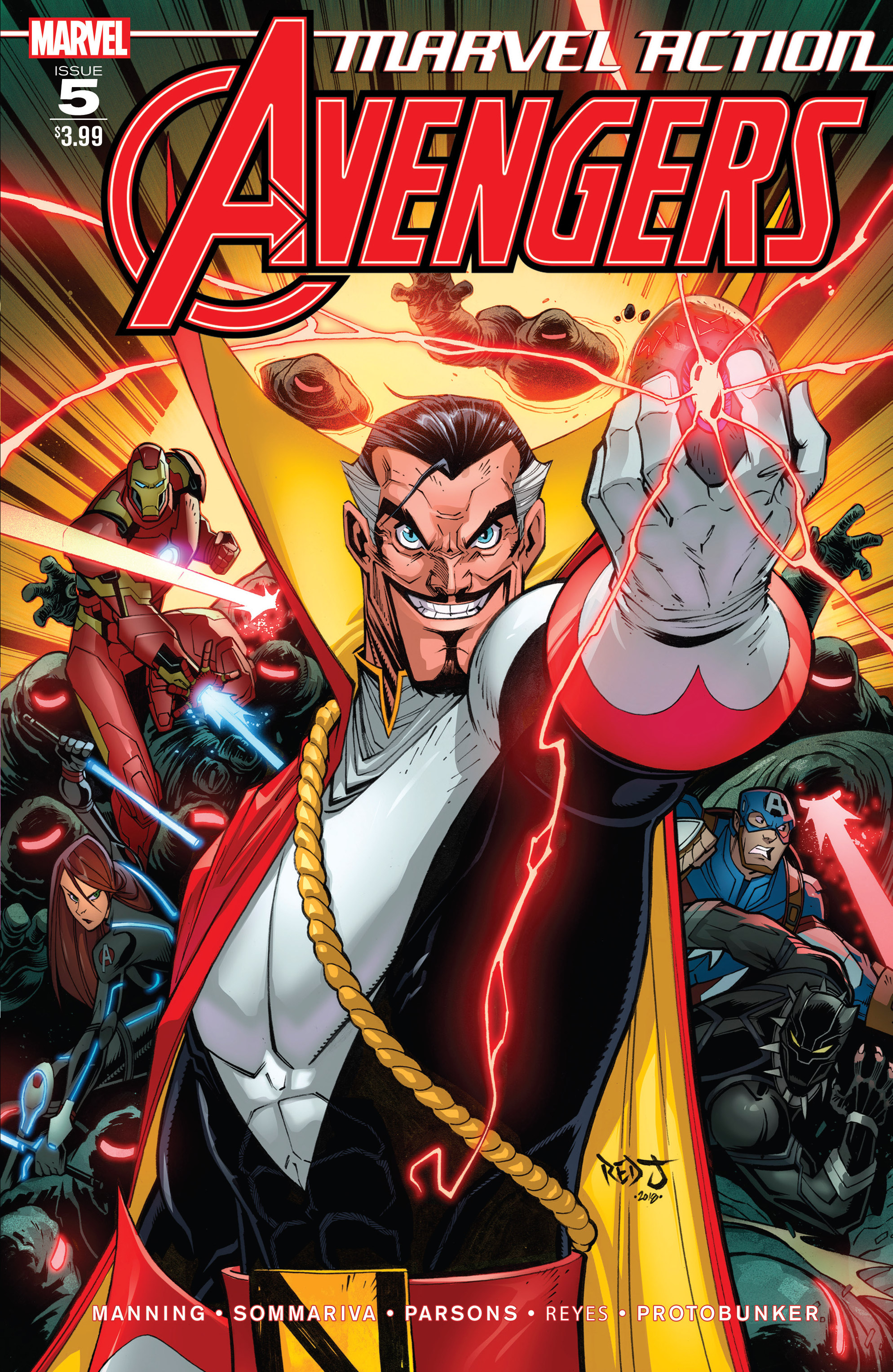 Read online Marvel Action: Avengers comic -  Issue #5 - 1