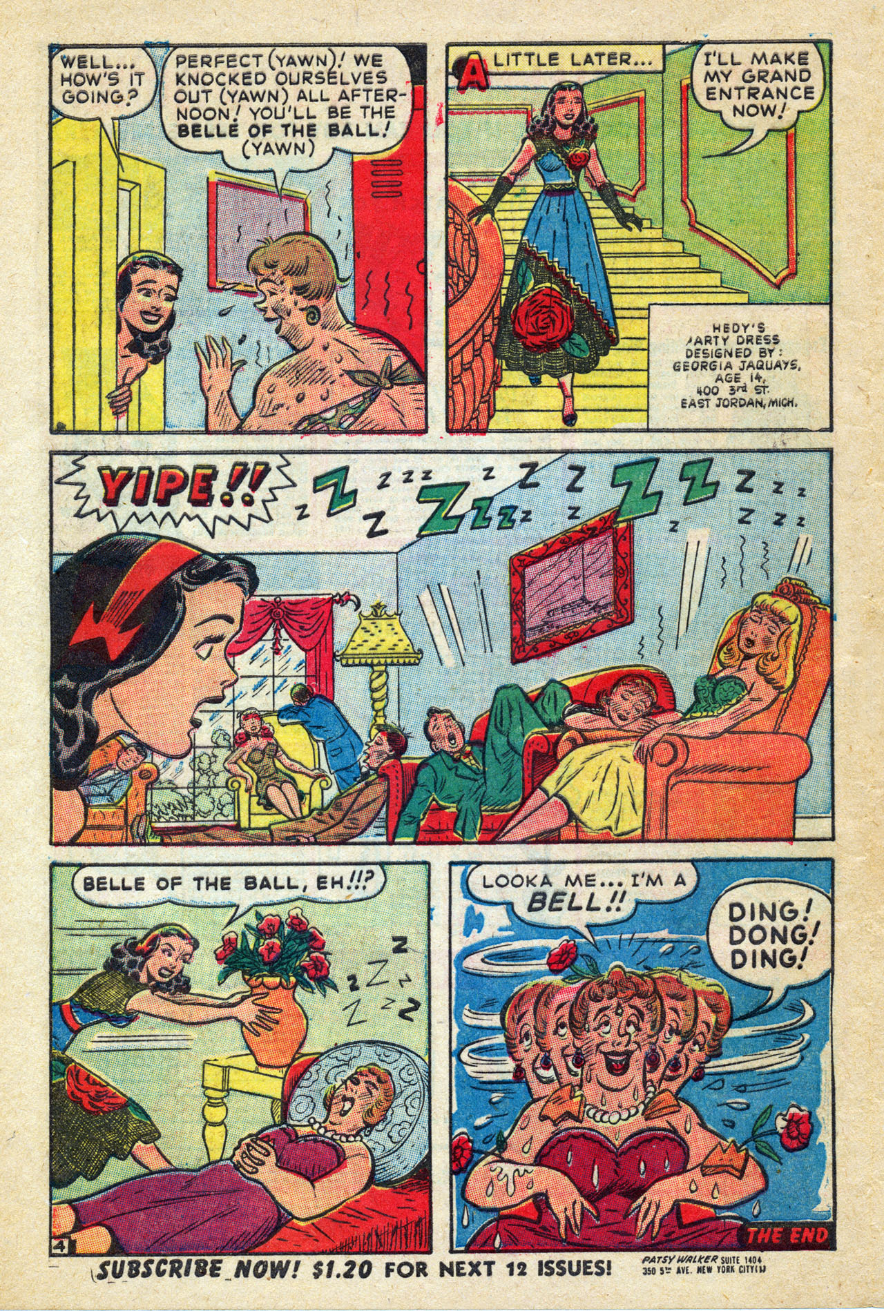 Read online Patsy Walker comic -  Issue #36 - 42