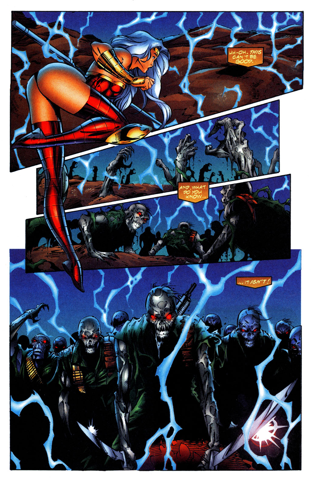 Read online Glory comic -  Issue #10 - 14