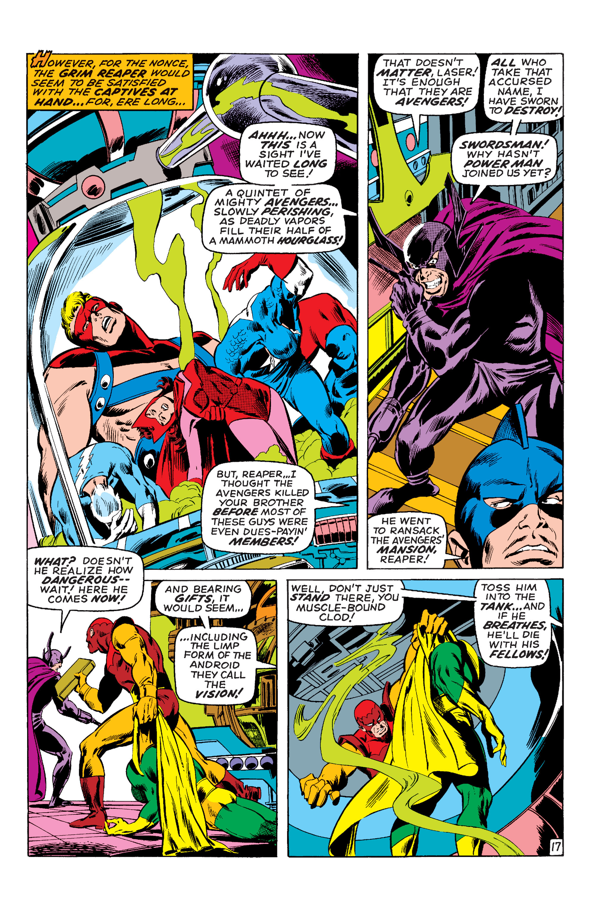 Read online Marvel Masterworks: The Avengers comic -  Issue # TPB 8 (Part 2) - 124