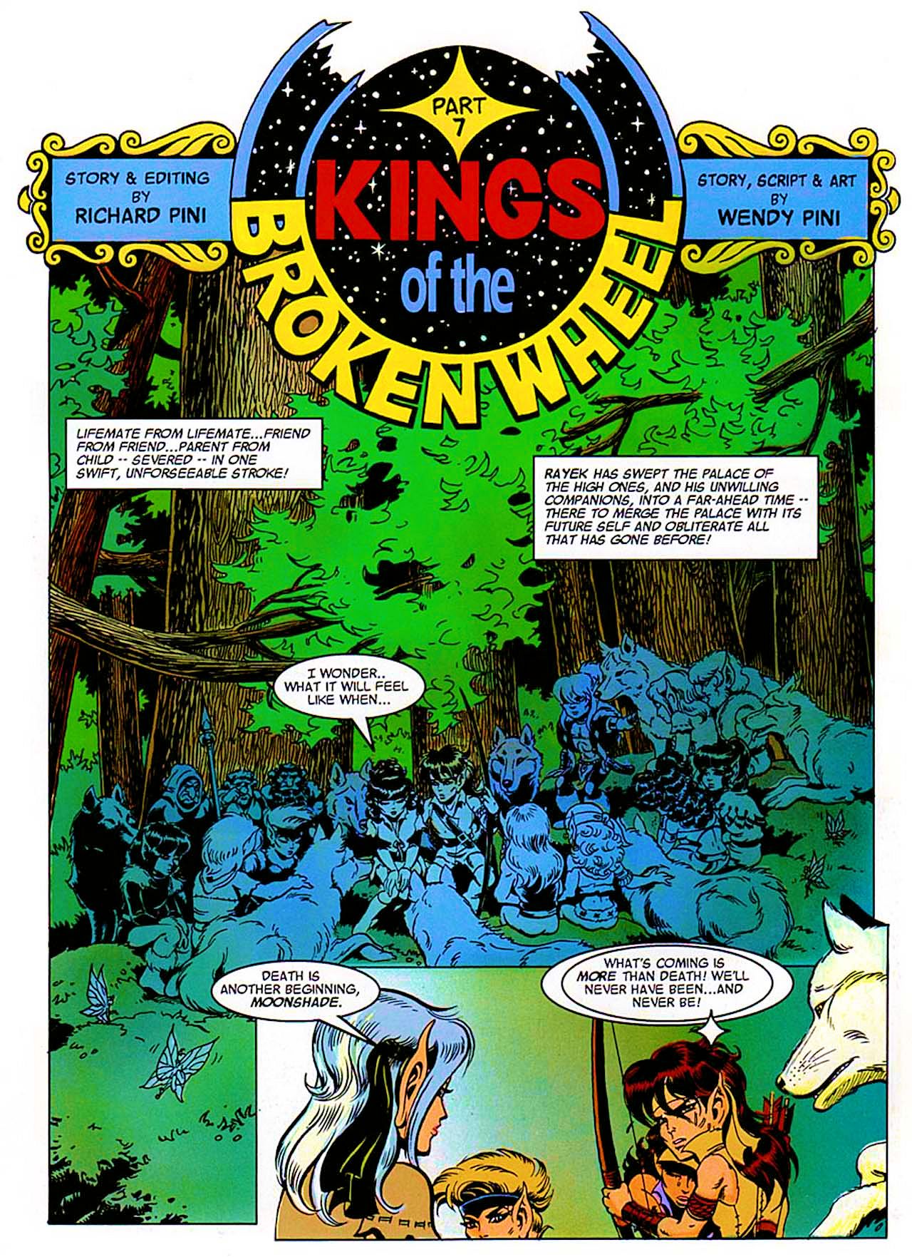 Read online ElfQuest: Kings of the Broken Wheel comic -  Issue #7 - 2