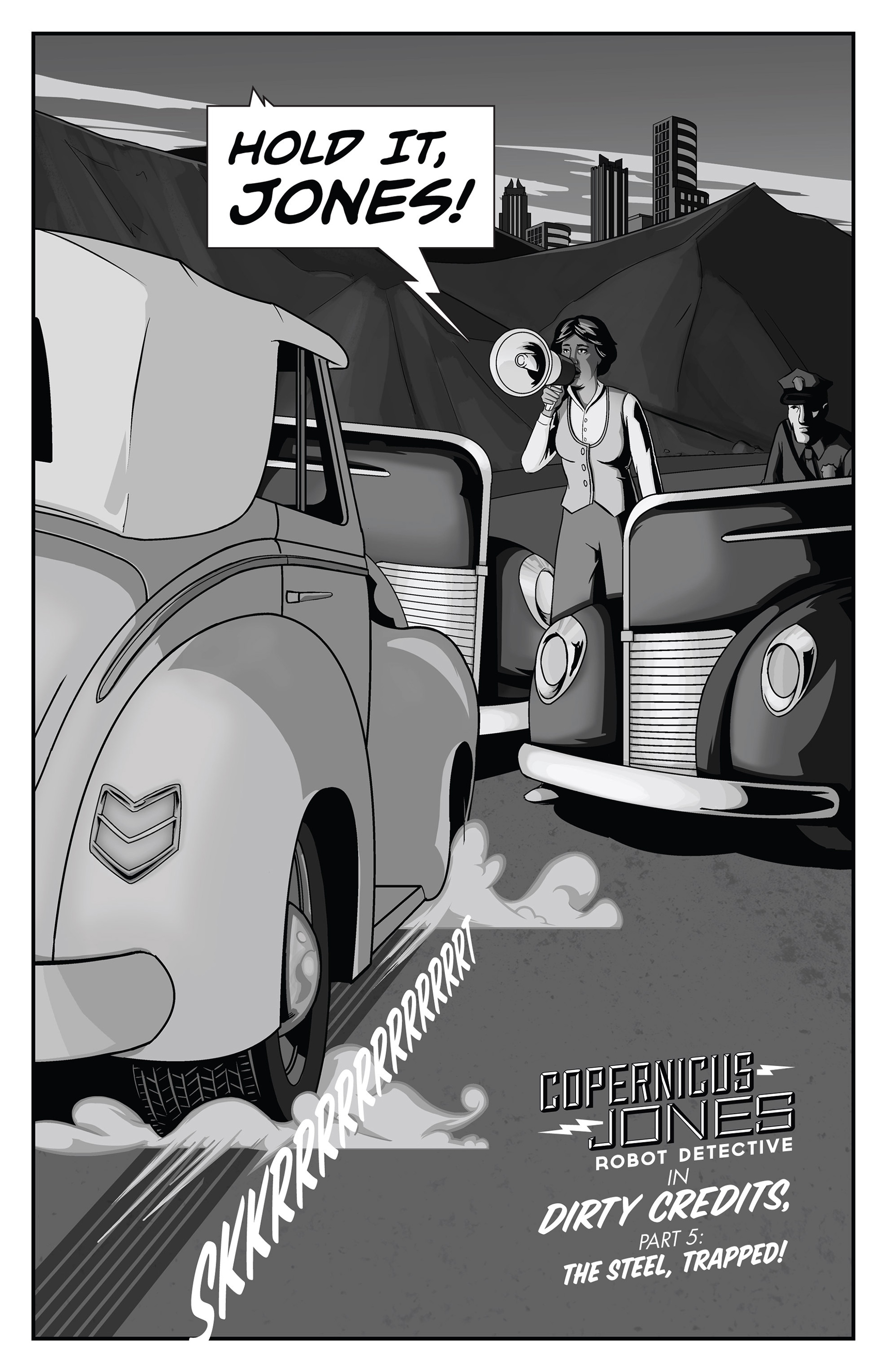 Read online Copernicus Jones: Robot Detective comic -  Issue #5 - 6
