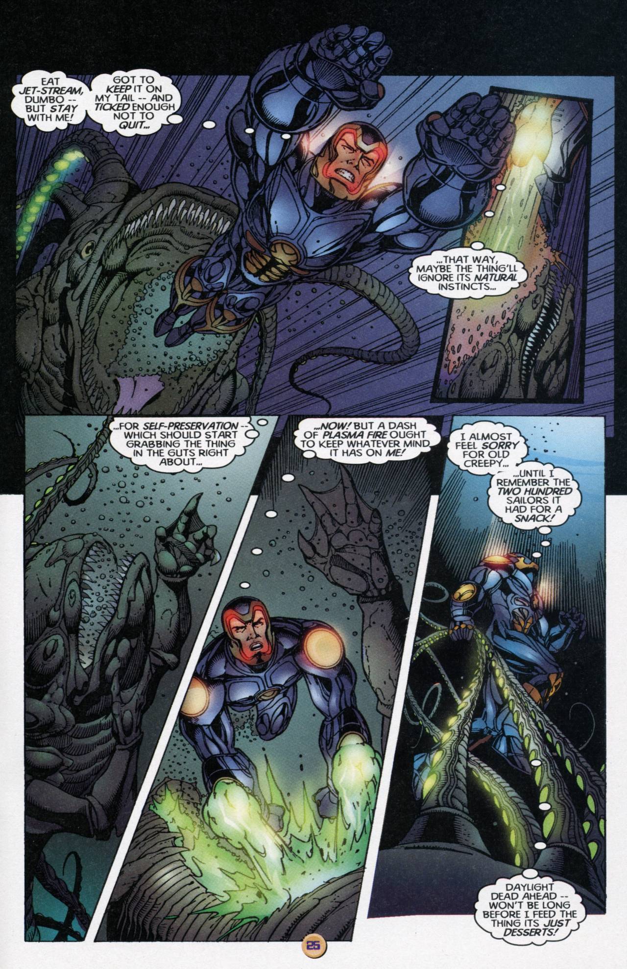 Read online X-O Manowar (1996) comic -  Issue #3 - 21
