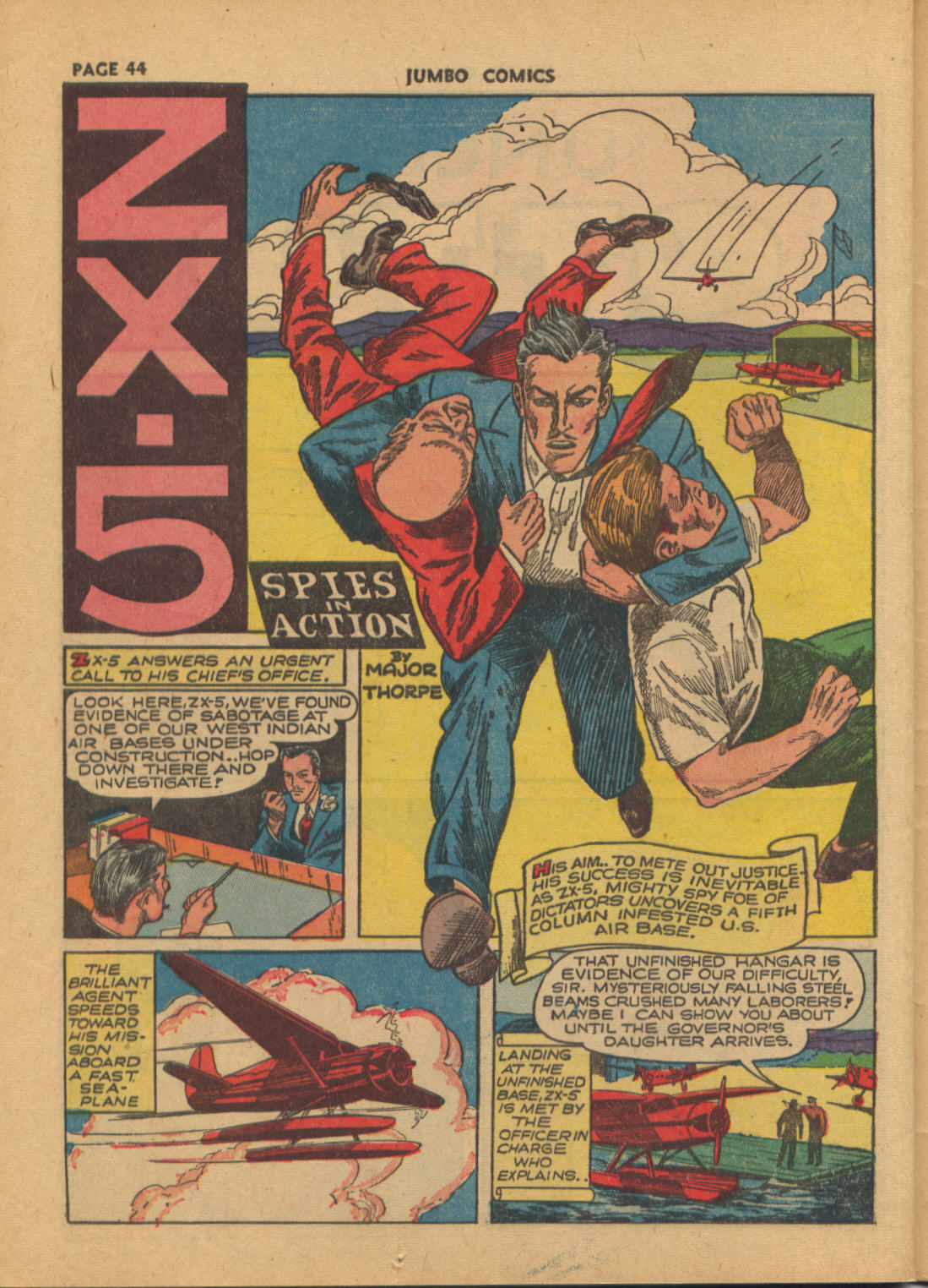 Read online Jumbo Comics comic -  Issue #36 - 46