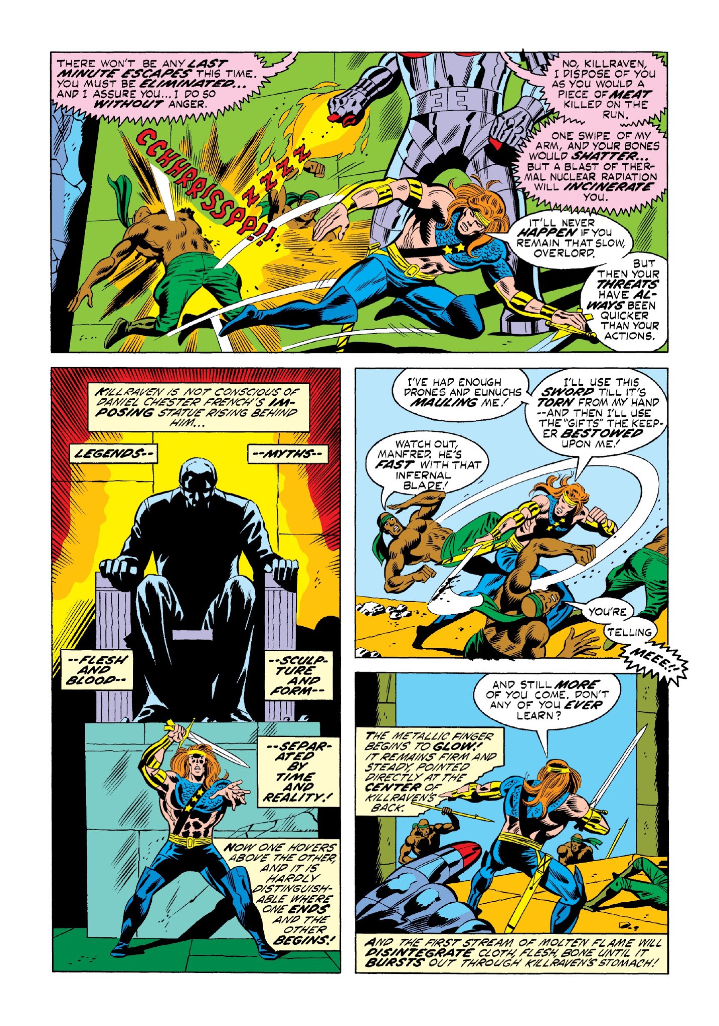 Read online Marvel Masterworks: Killraven comic -  Issue # TPB 1 (Part 2) - 36