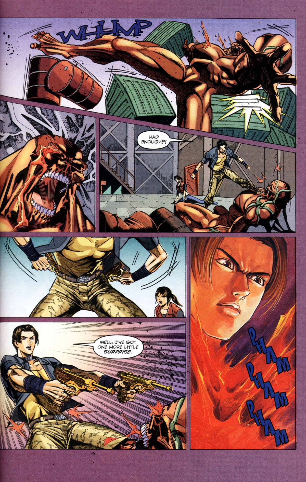 Read online Resident Evil Code: Veronica comic -  Issue #1 - 99