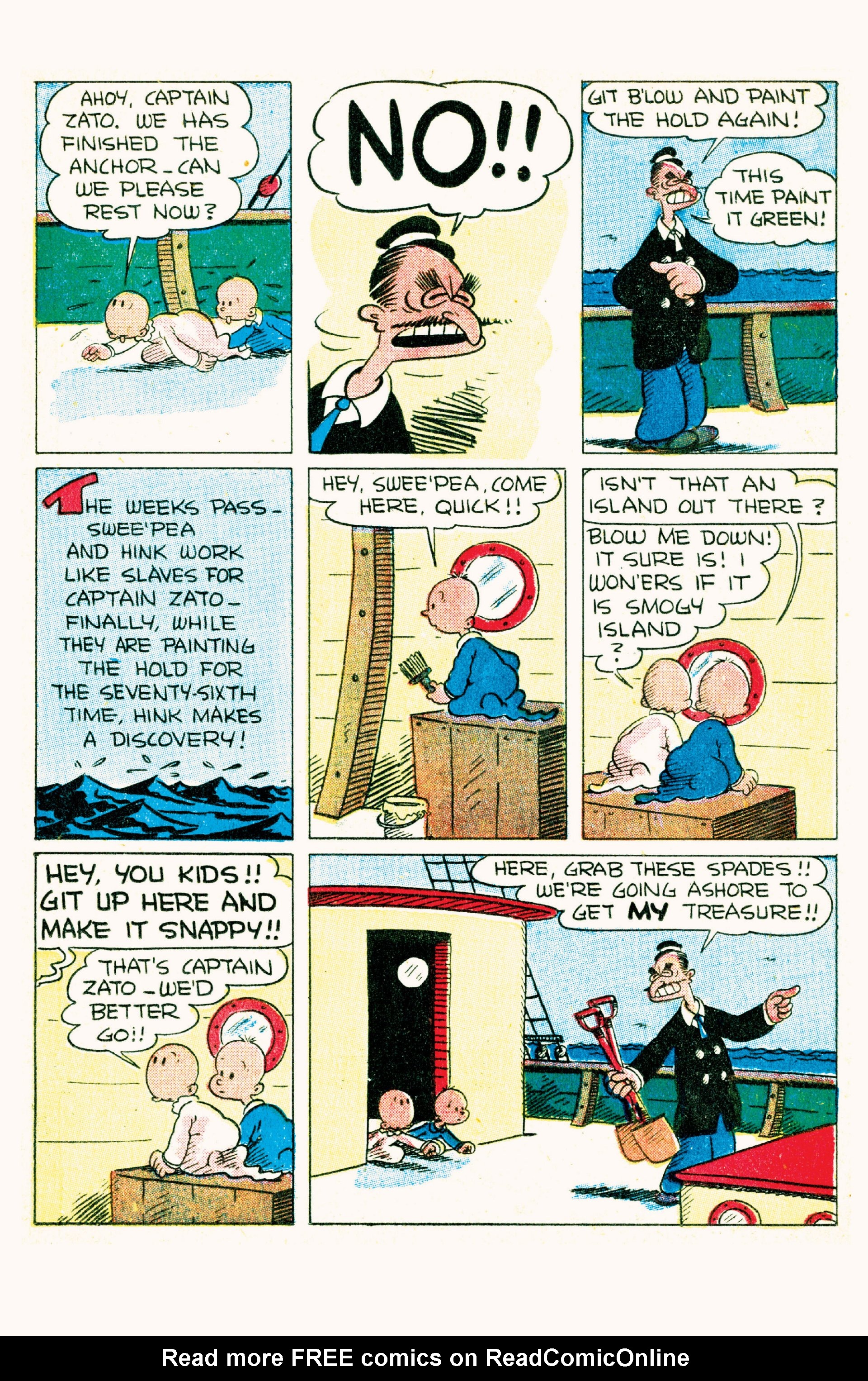 Read online Classic Popeye comic -  Issue #6 - 17